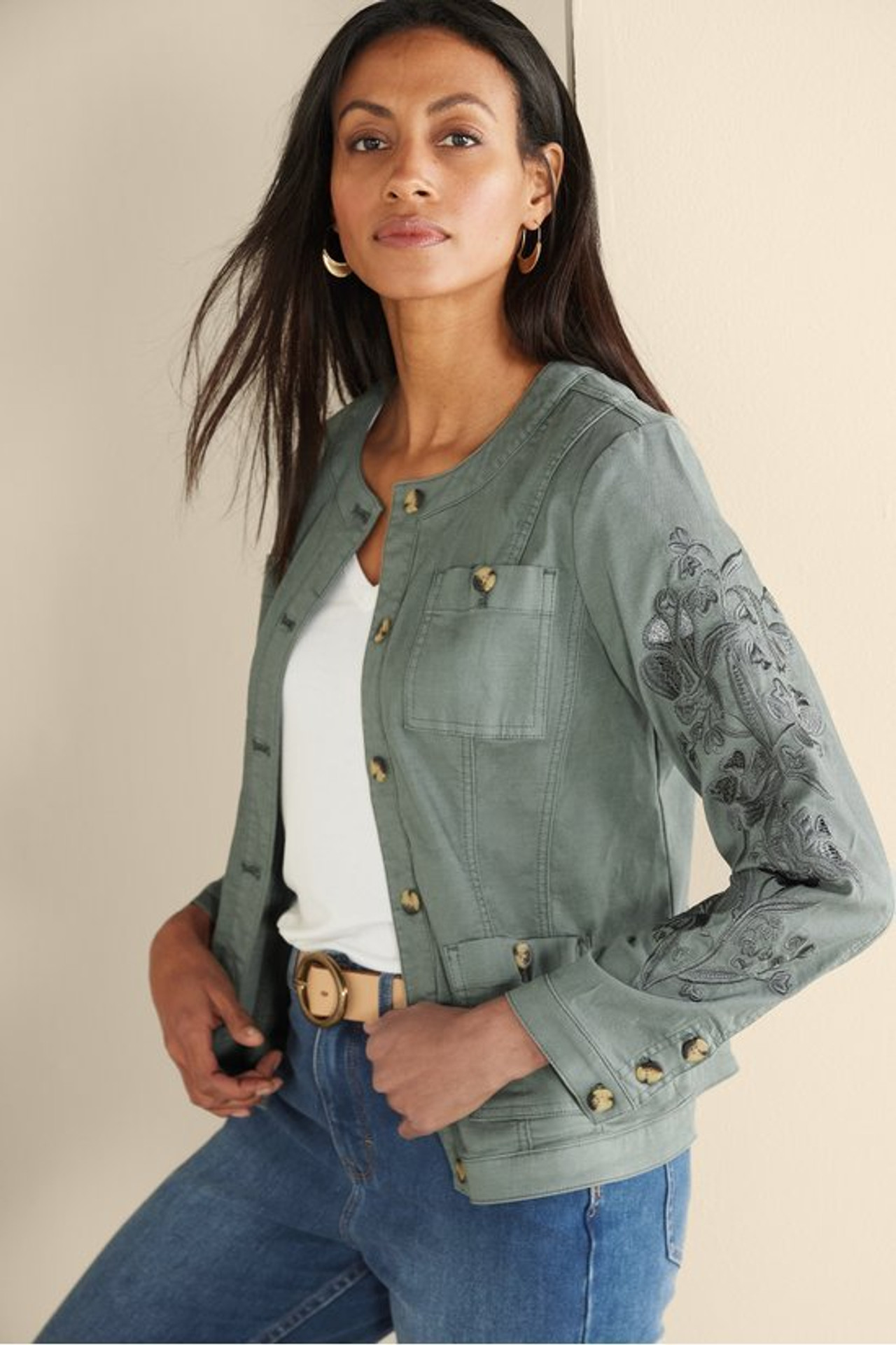 Monterey Utility Jacket - Soft Surroundings Outlet