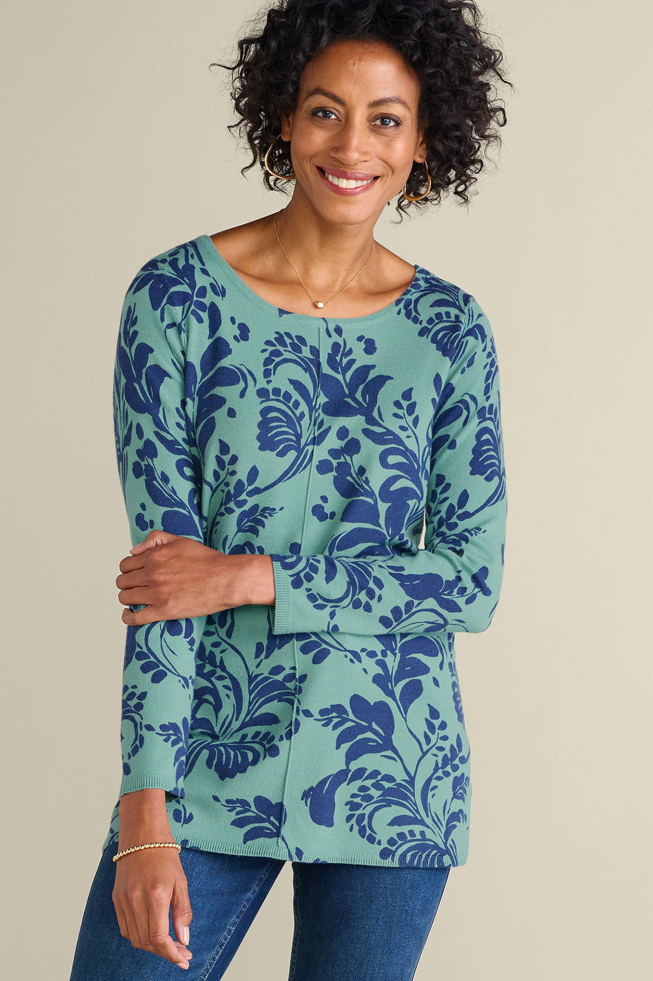 Tiana Sweater Tunic - Soft Surroundings Outlet