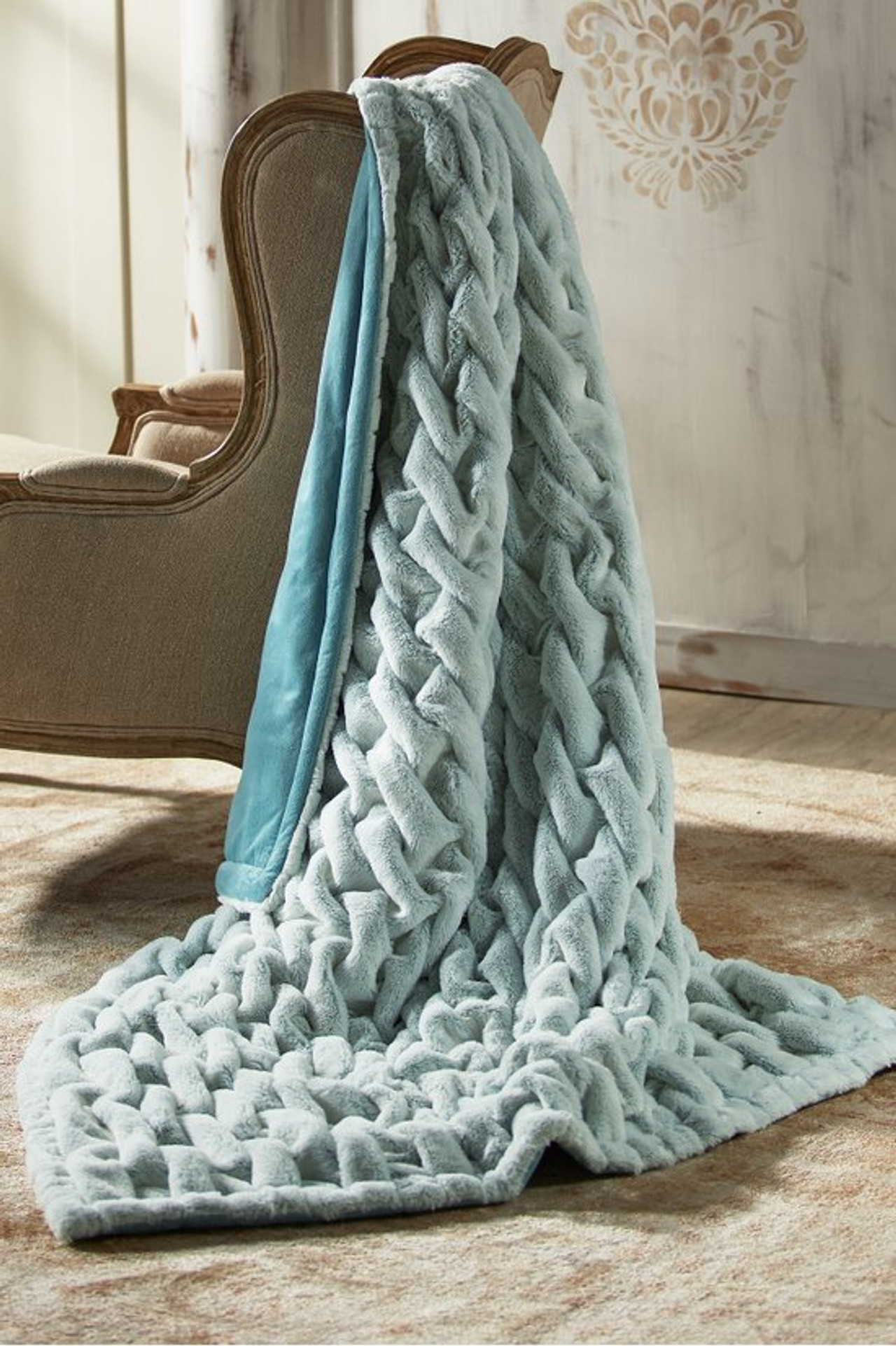 La Parisienne Faux Fur Throw - Soft Surroundings Outlet