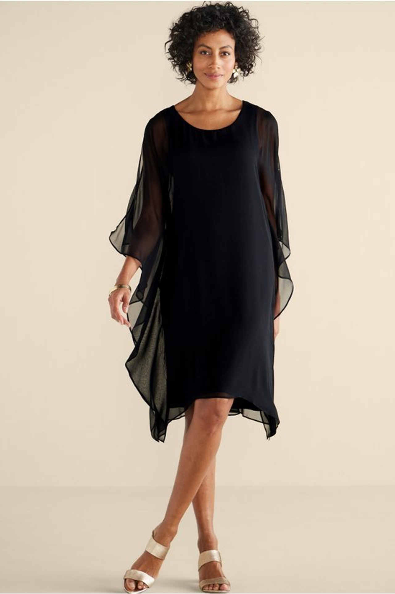 Morlaix Silk Dress - Soft Surroundings Outlet