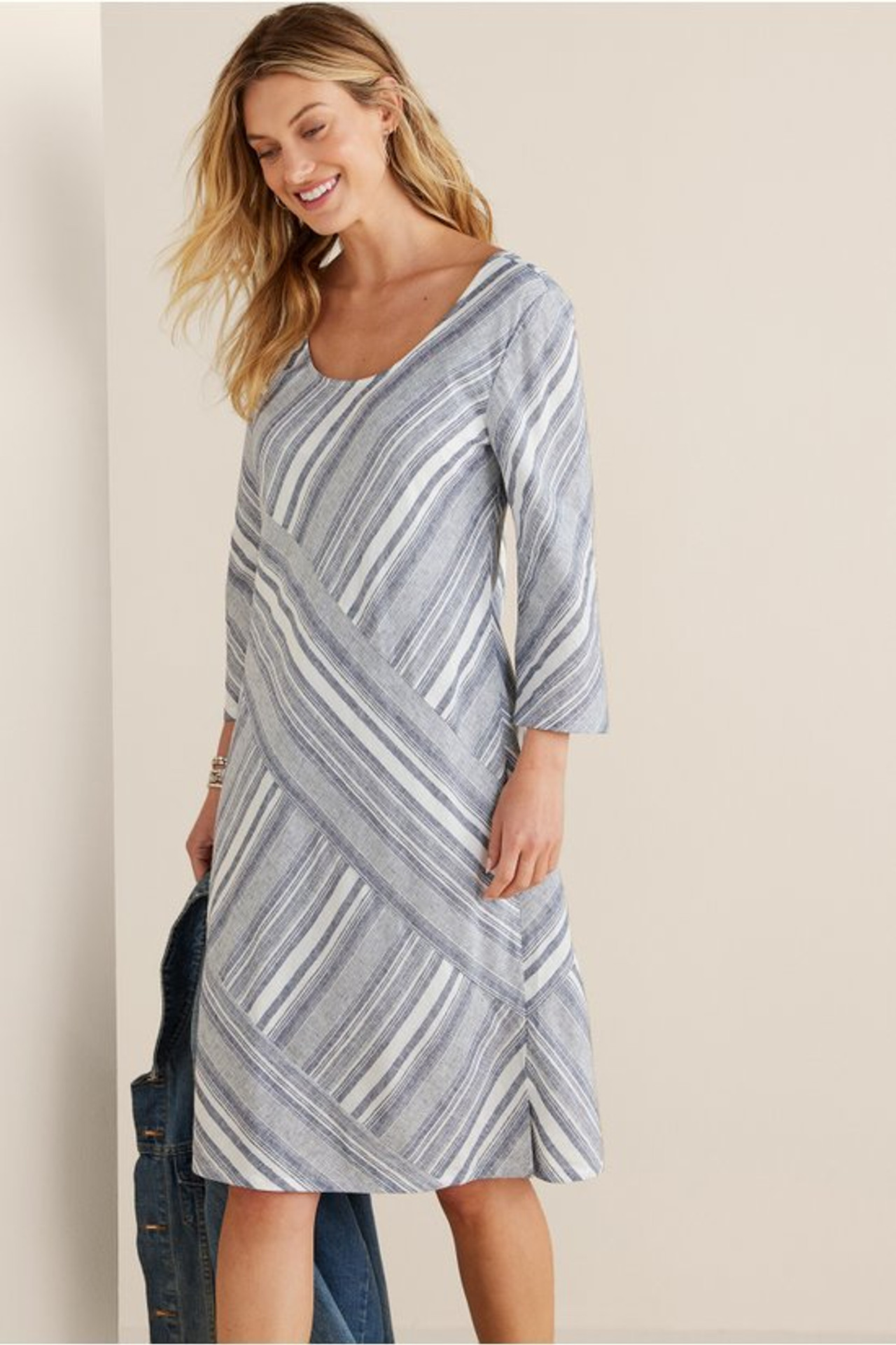 Sonya Linen Dress - Soft Surroundings Outlet