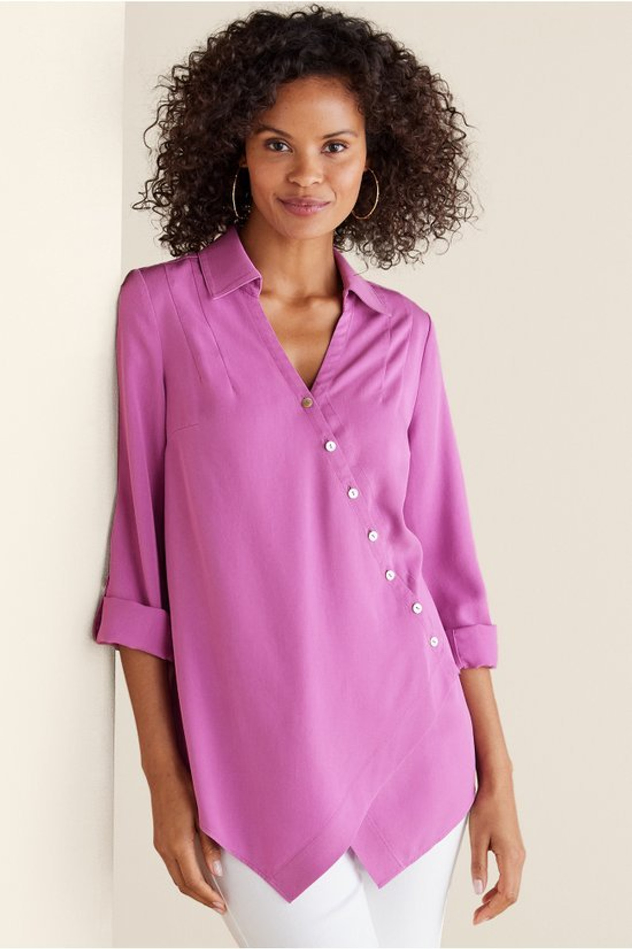 Washed TENCEL™ Tunic - Soft Surroundings Outlet