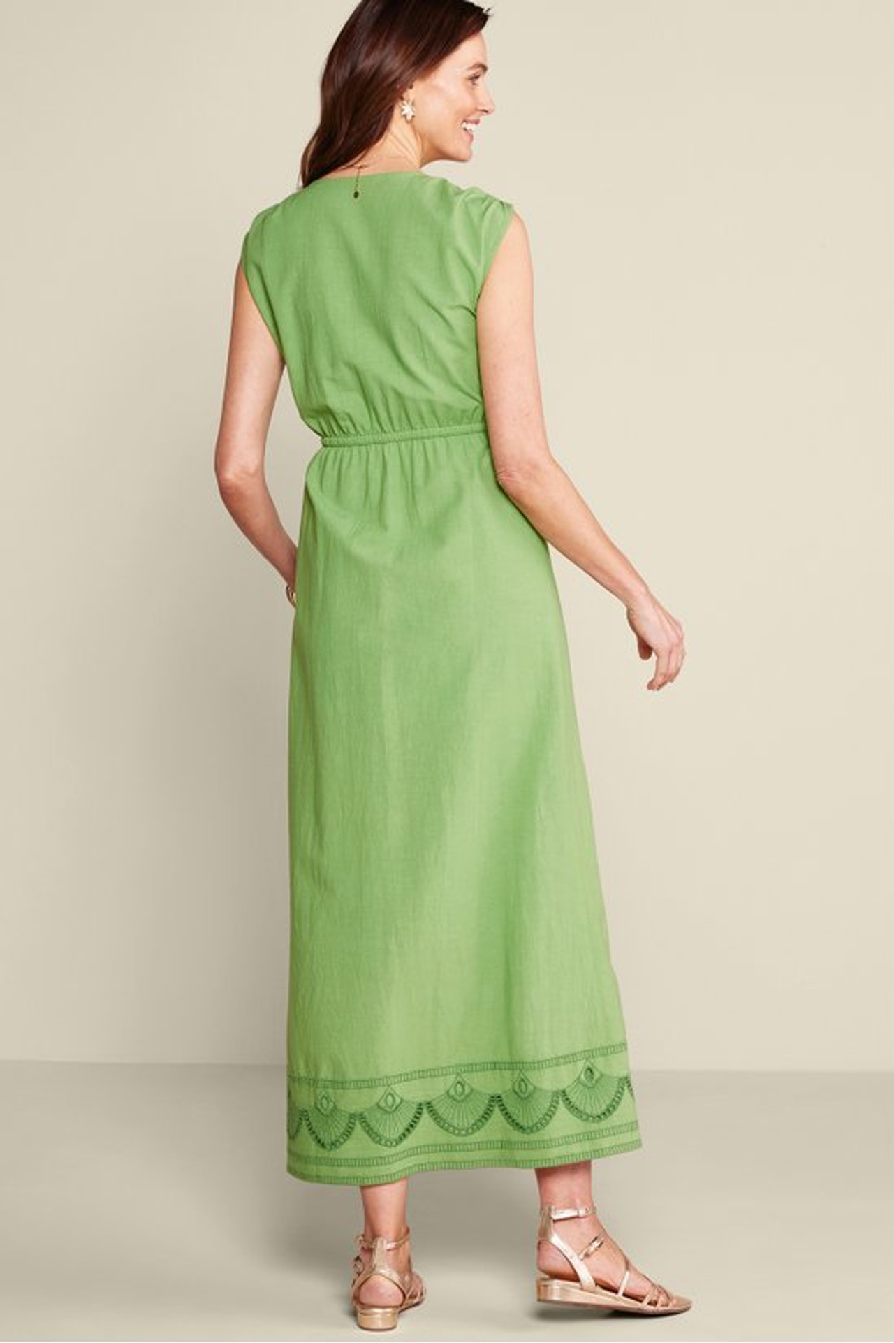 Ellison Linen Blend Maxi Dress - Soft Surroundings Outlet