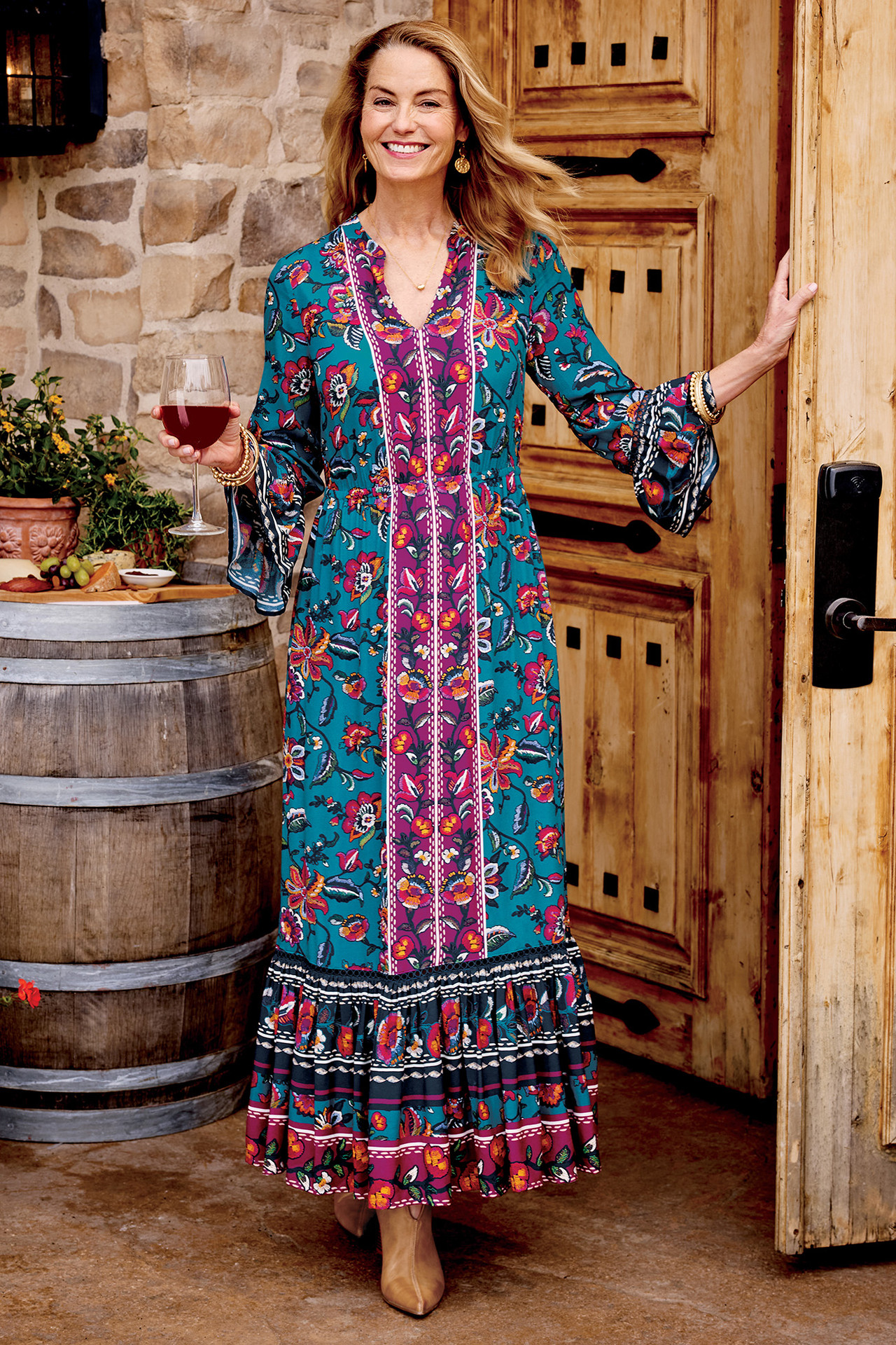 Allene Maxi Dress - Soft Surroundings Outlet