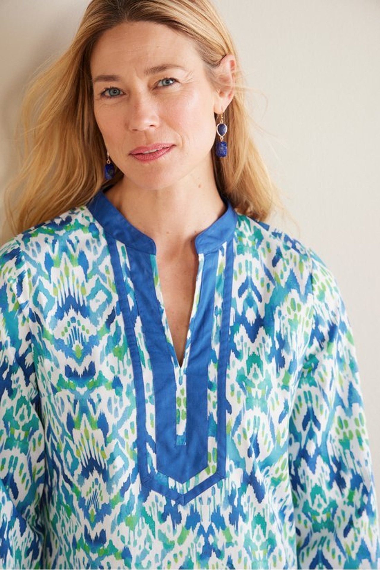 Kirti Ikat Tunic - Soft Surroundings Outlet