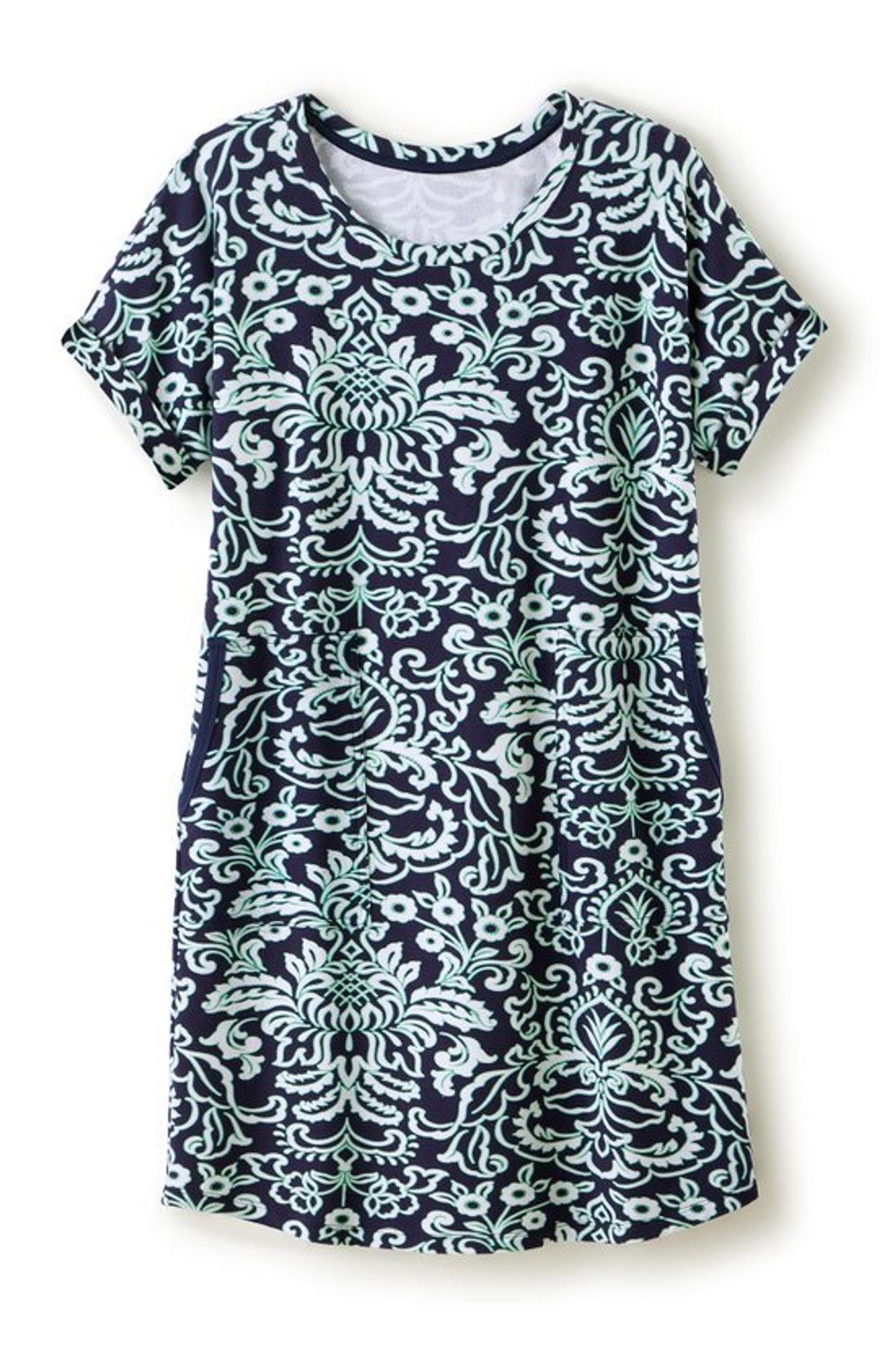 Fina French Terry Short Dress - Soft Surroundings Outlet