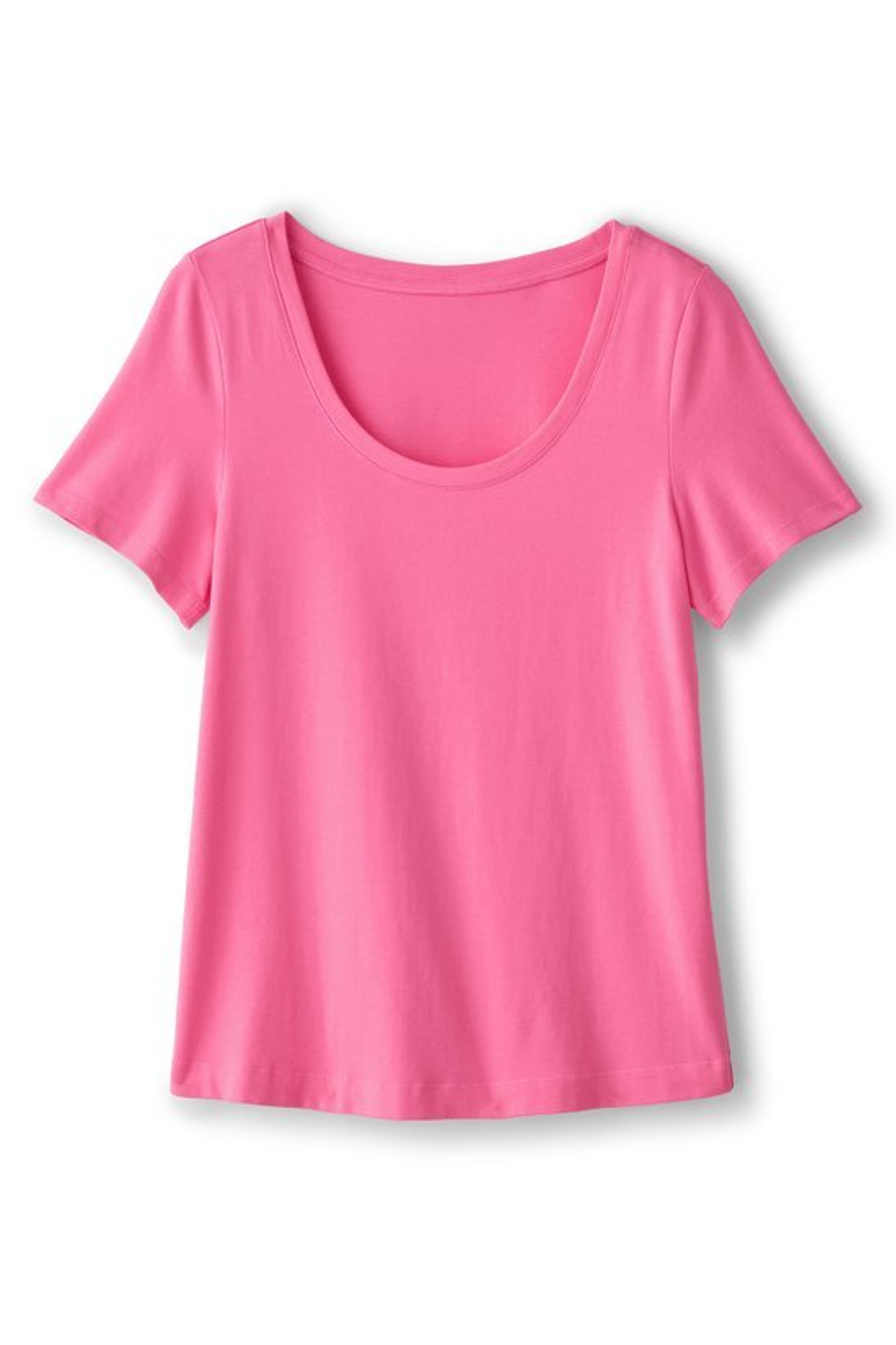 SoftEssential™ Supima® Short Sleeve Tee - Soft Surroundings Outlet