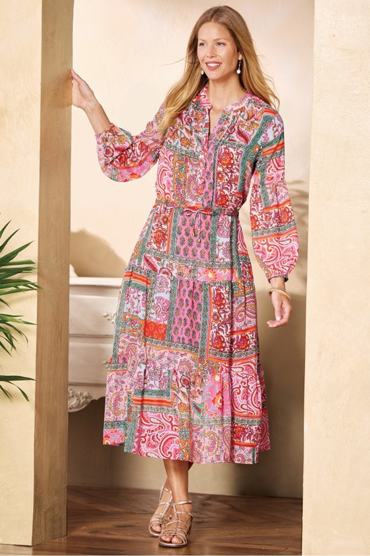 Drea Midi Dress - Soft Surroundings Outlet