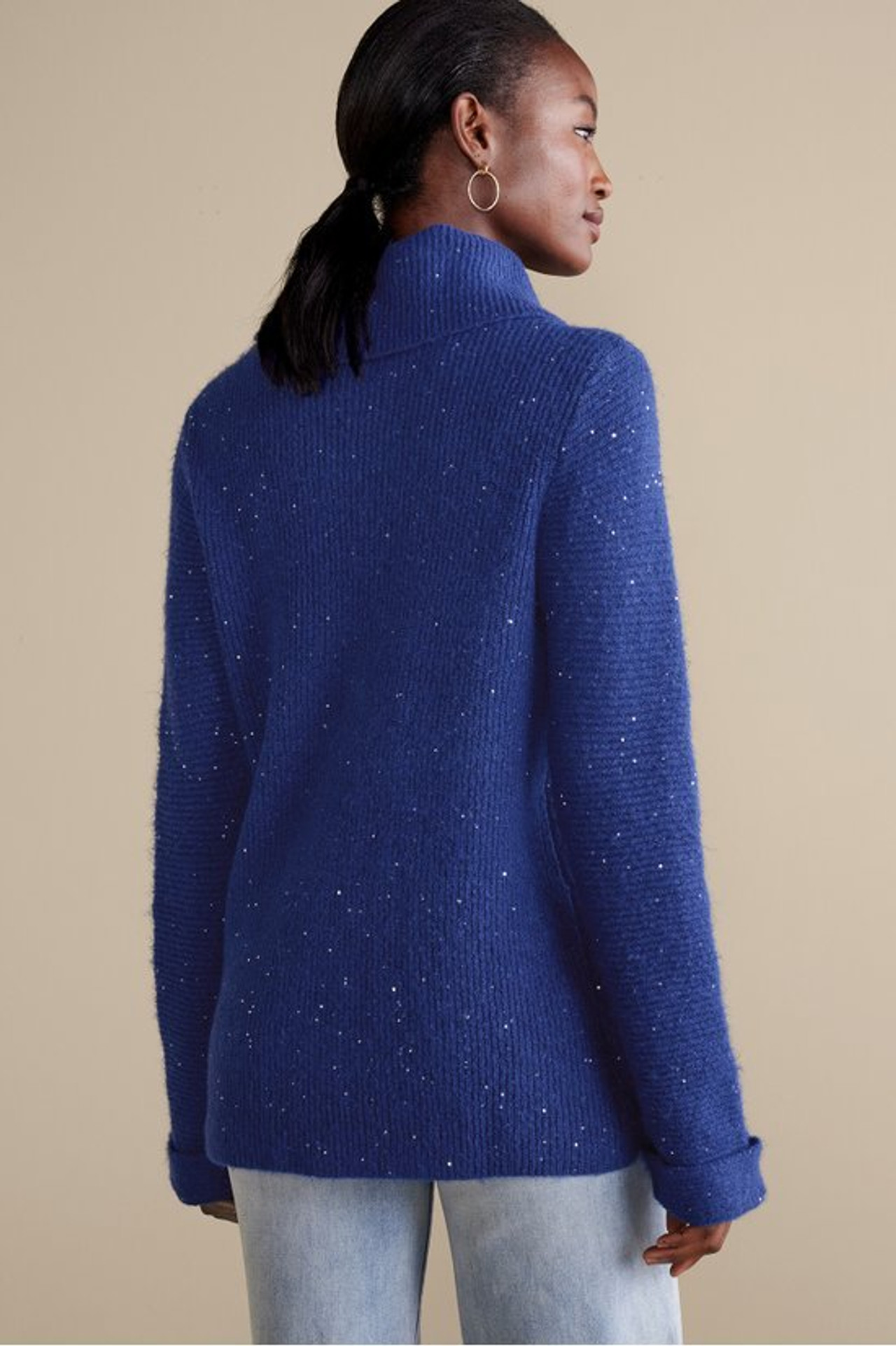 Linley Sequin Sweater - Soft Surroundings Outlet