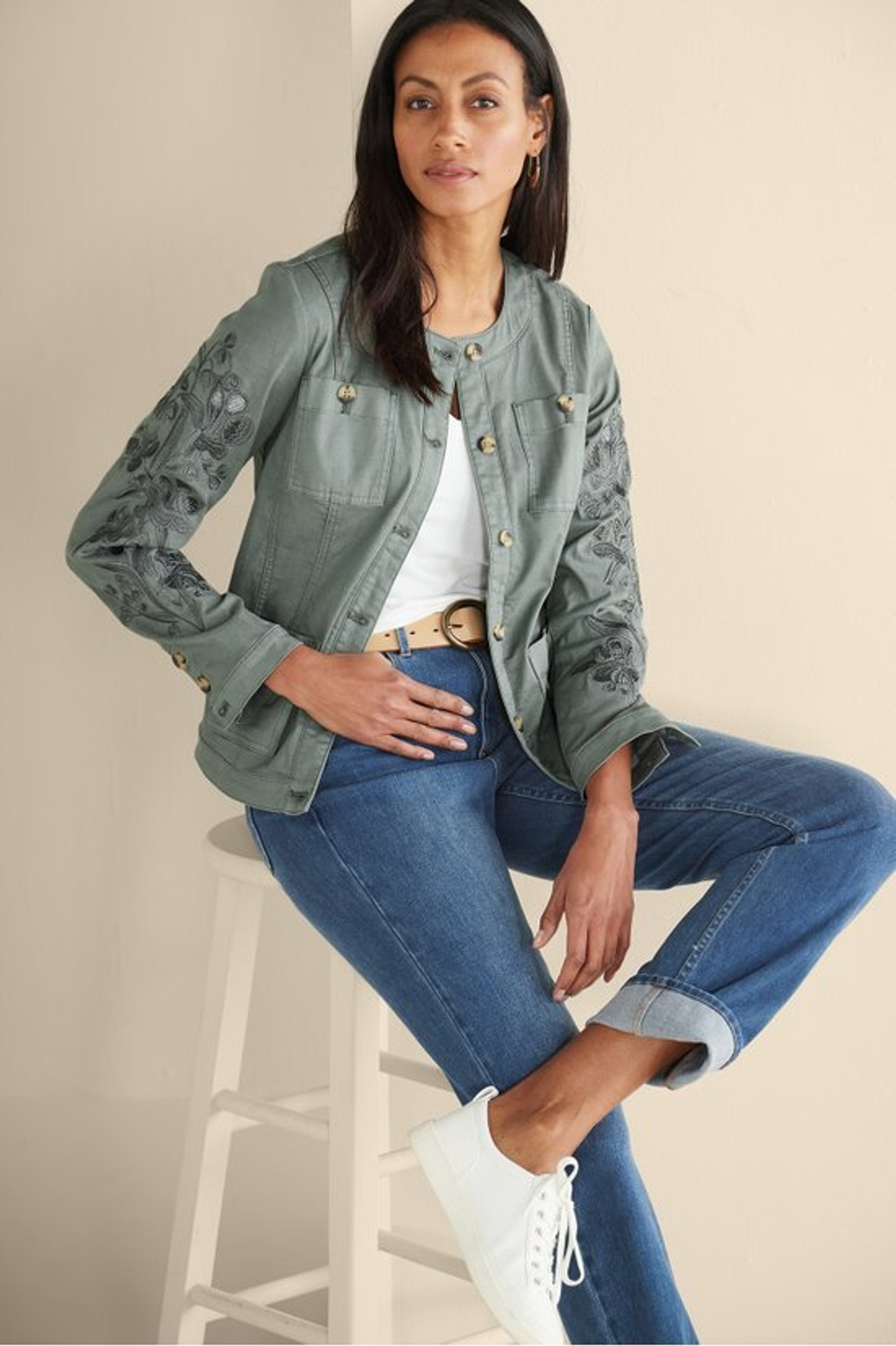 Monterey Utility Jacket - Soft Surroundings Outlet