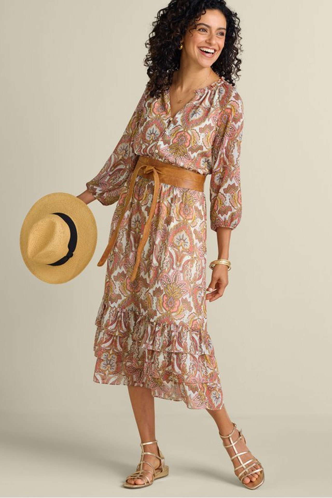 Betsey Midi Dress - Soft Surroundings Outlet