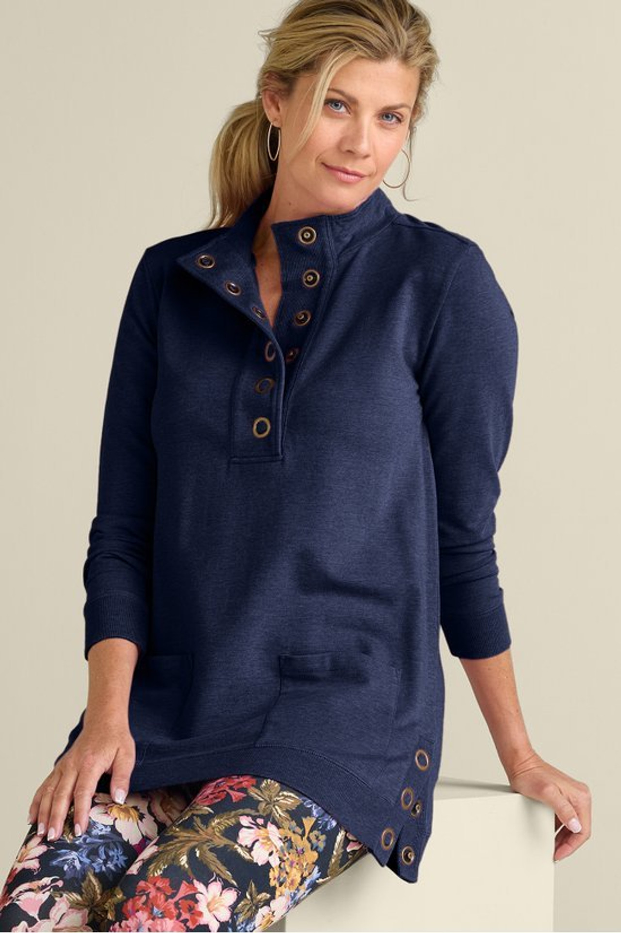 Lakshmi Pullover Tunic - Soft Surroundings Outlet