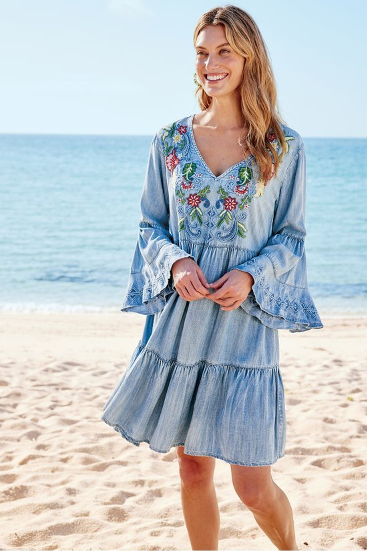 Lina Short Dress - Soft Surroundings Outlet