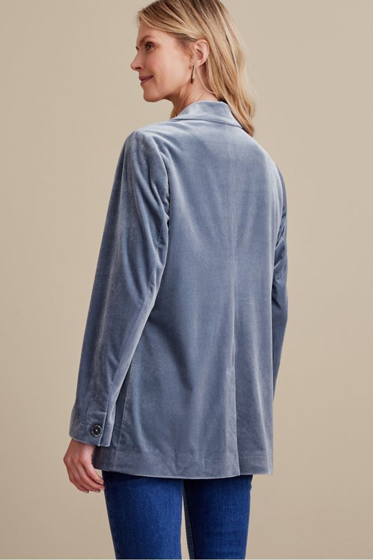 Holly Velvet Blazer - Soft Surroundings Outlet