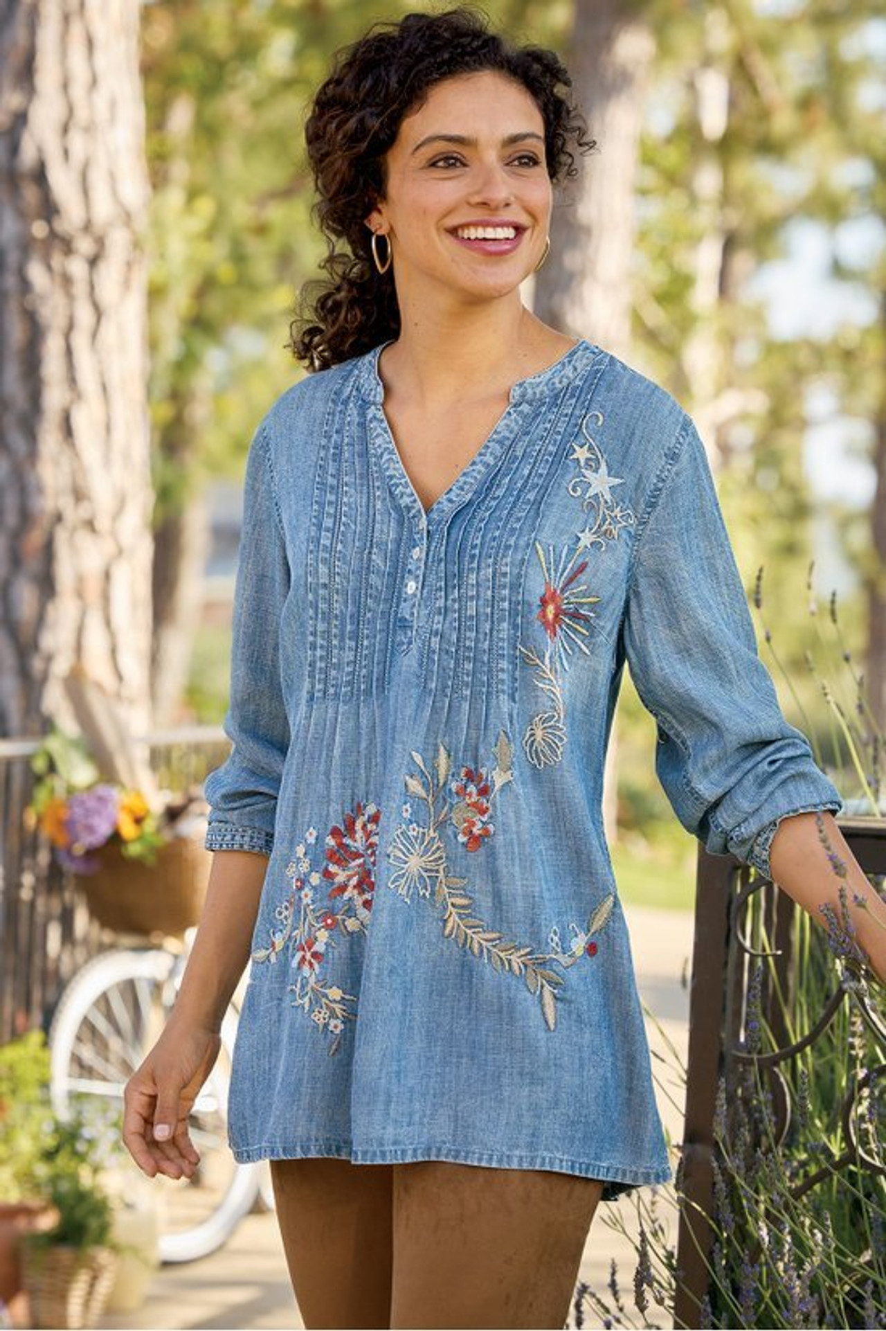 Maddie TENCEL™ Tunic - Soft Surroundings Outlet