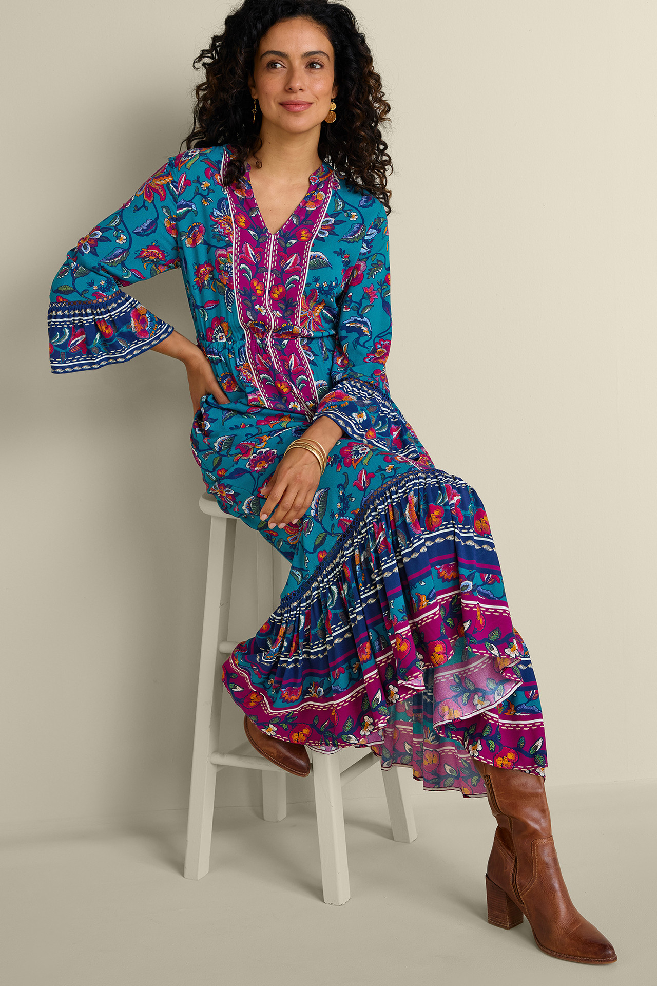 Allene Maxi Dress - Soft Surroundings Outlet