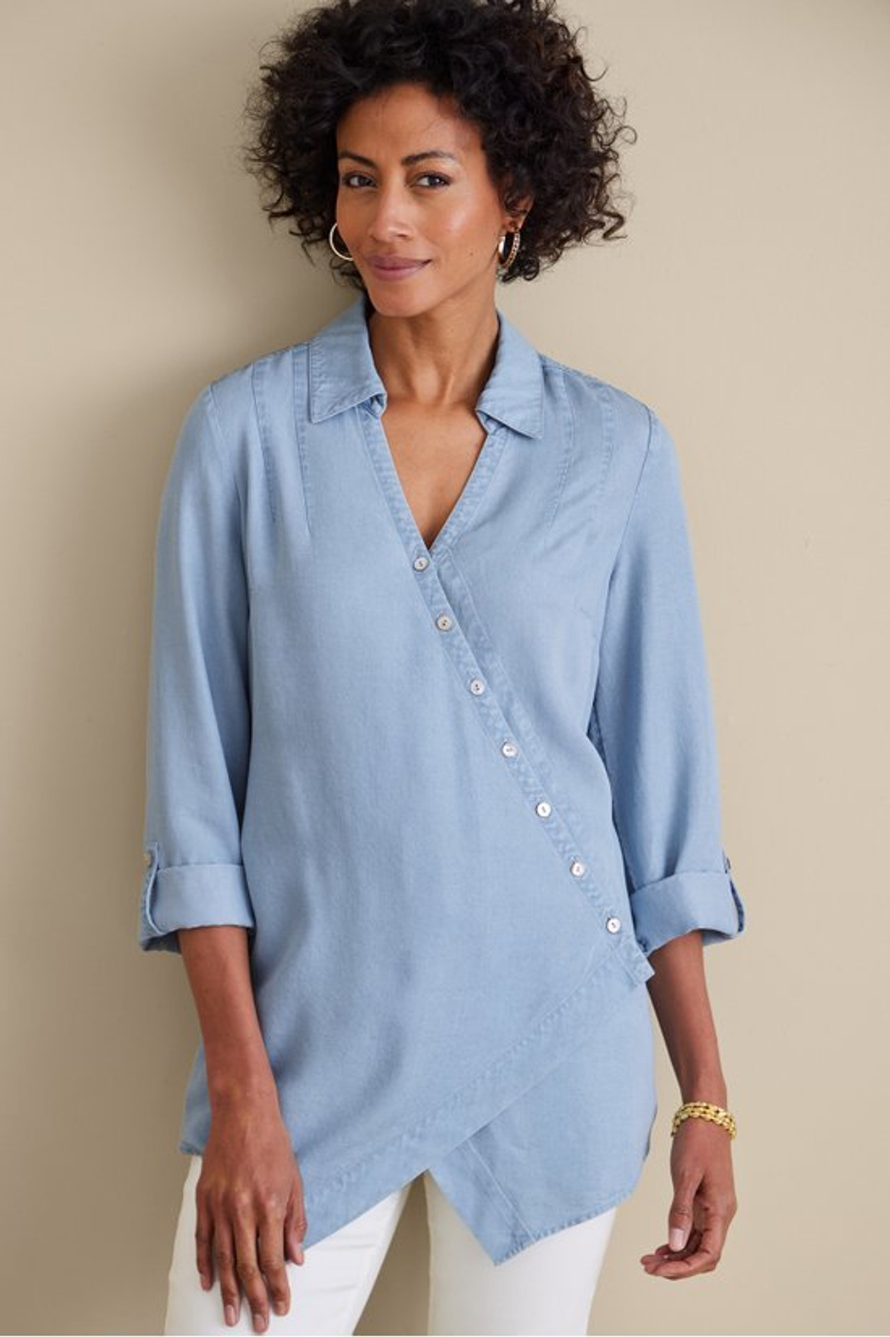 Washed TENCEL™ Tunic - Soft Surroundings Outlet