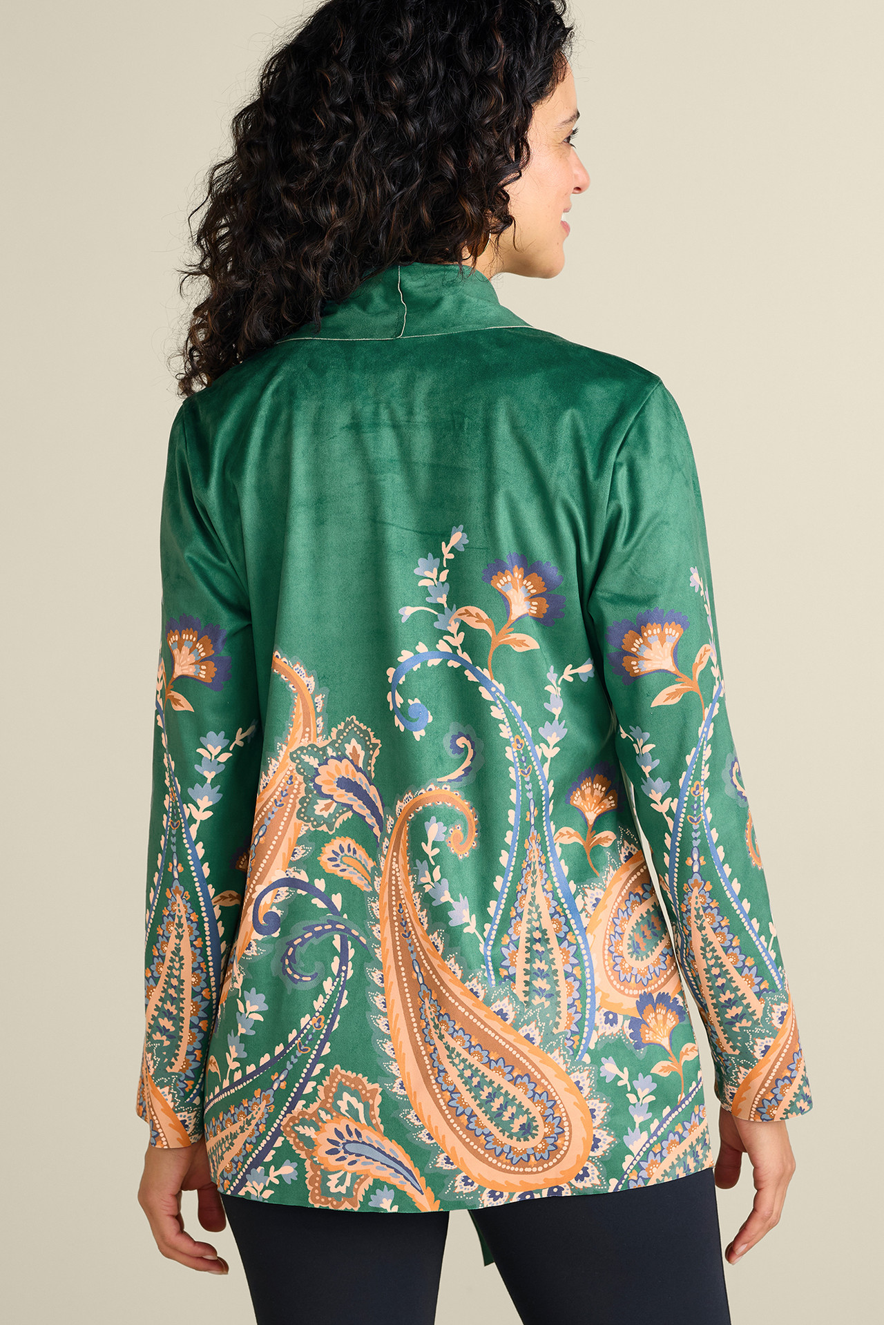 Chouteau Faux Suede Jacket - Soft Surroundings Outlet