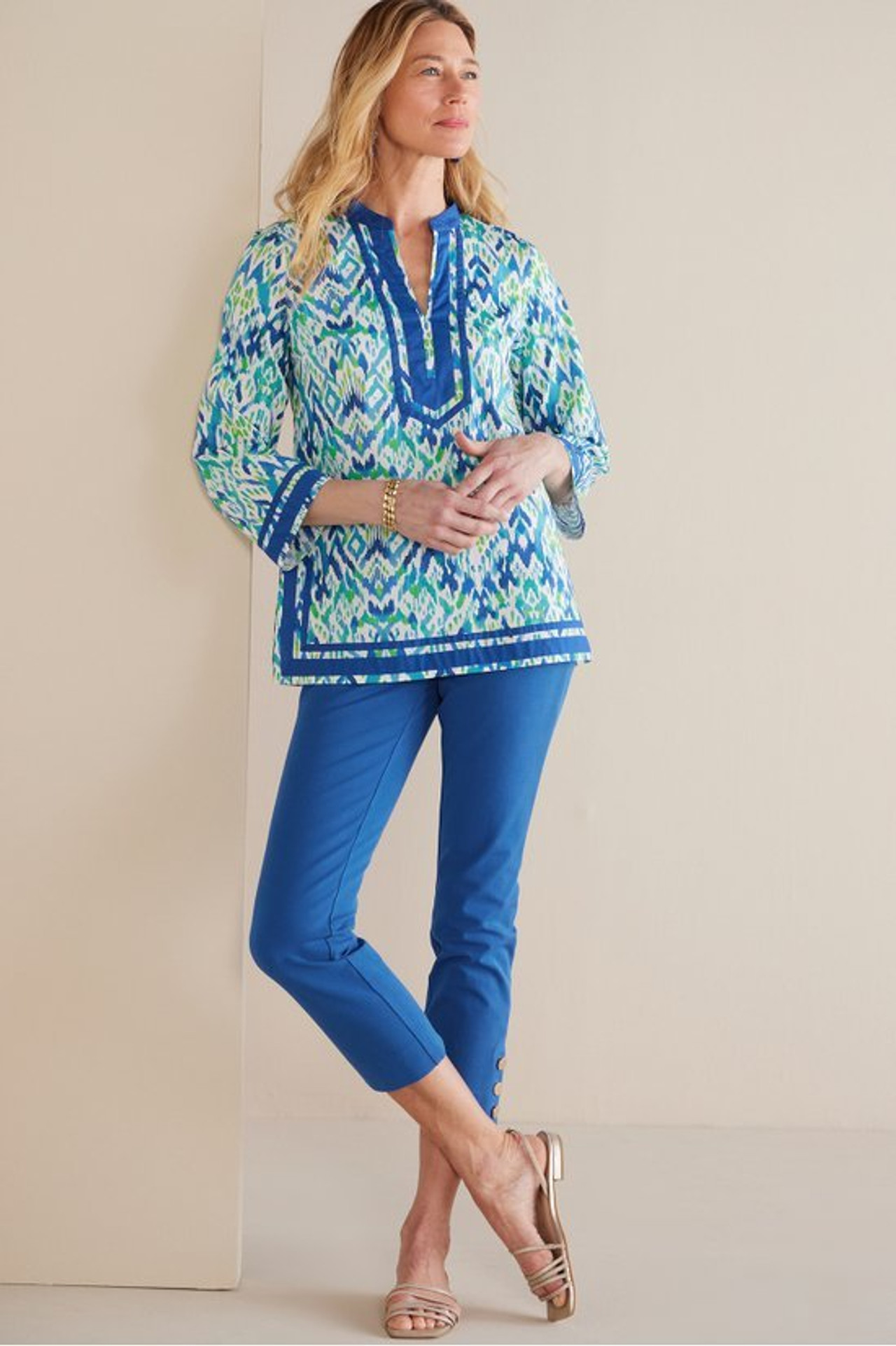 Kirti Ikat Tunic - Soft Surroundings Outlet