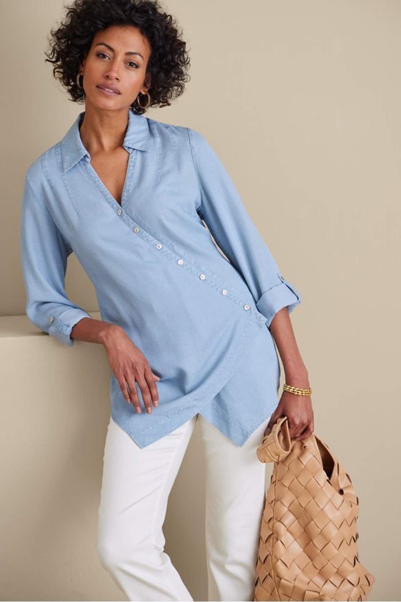 Washed TENCEL™ Tunic - Soft Surroundings Outlet