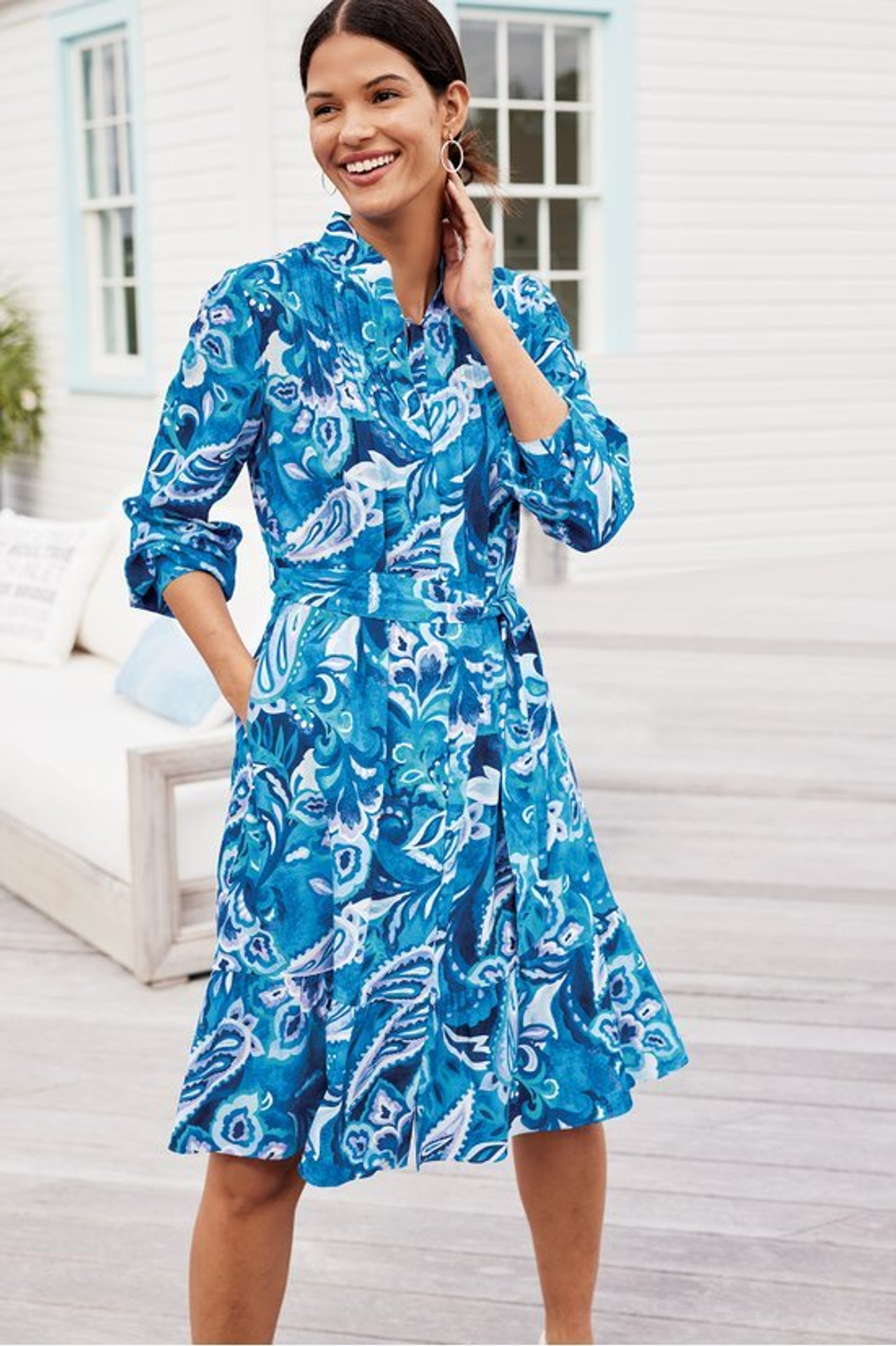 Feyre Short Dress - Soft Surroundings Outlet