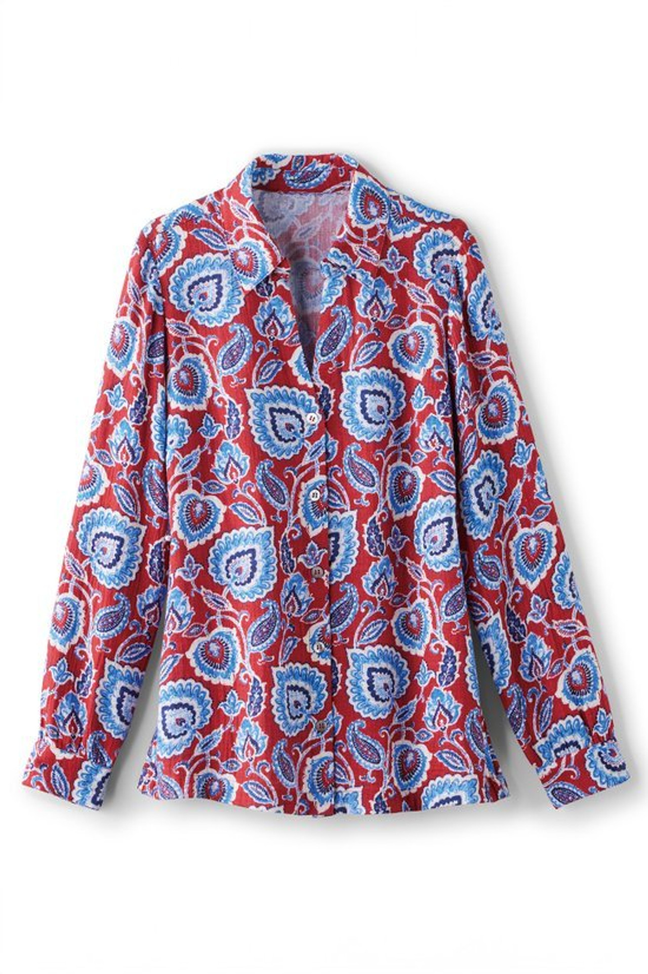 Addison Gauze Big Shirt - Soft Surroundings Outlet