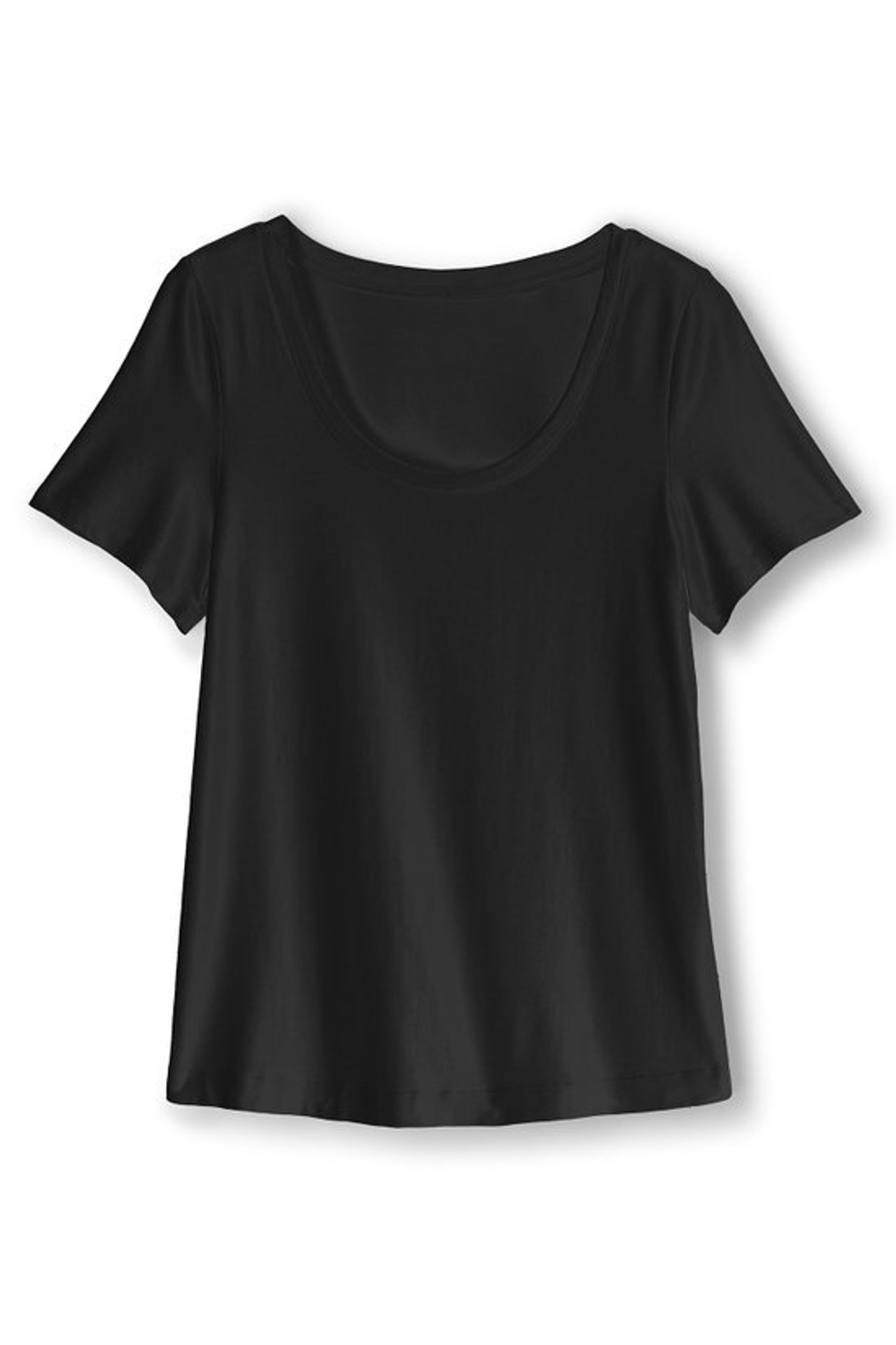 SoftEssential™ Supima® Short Sleeve Tee - Soft Surroundings Outlet