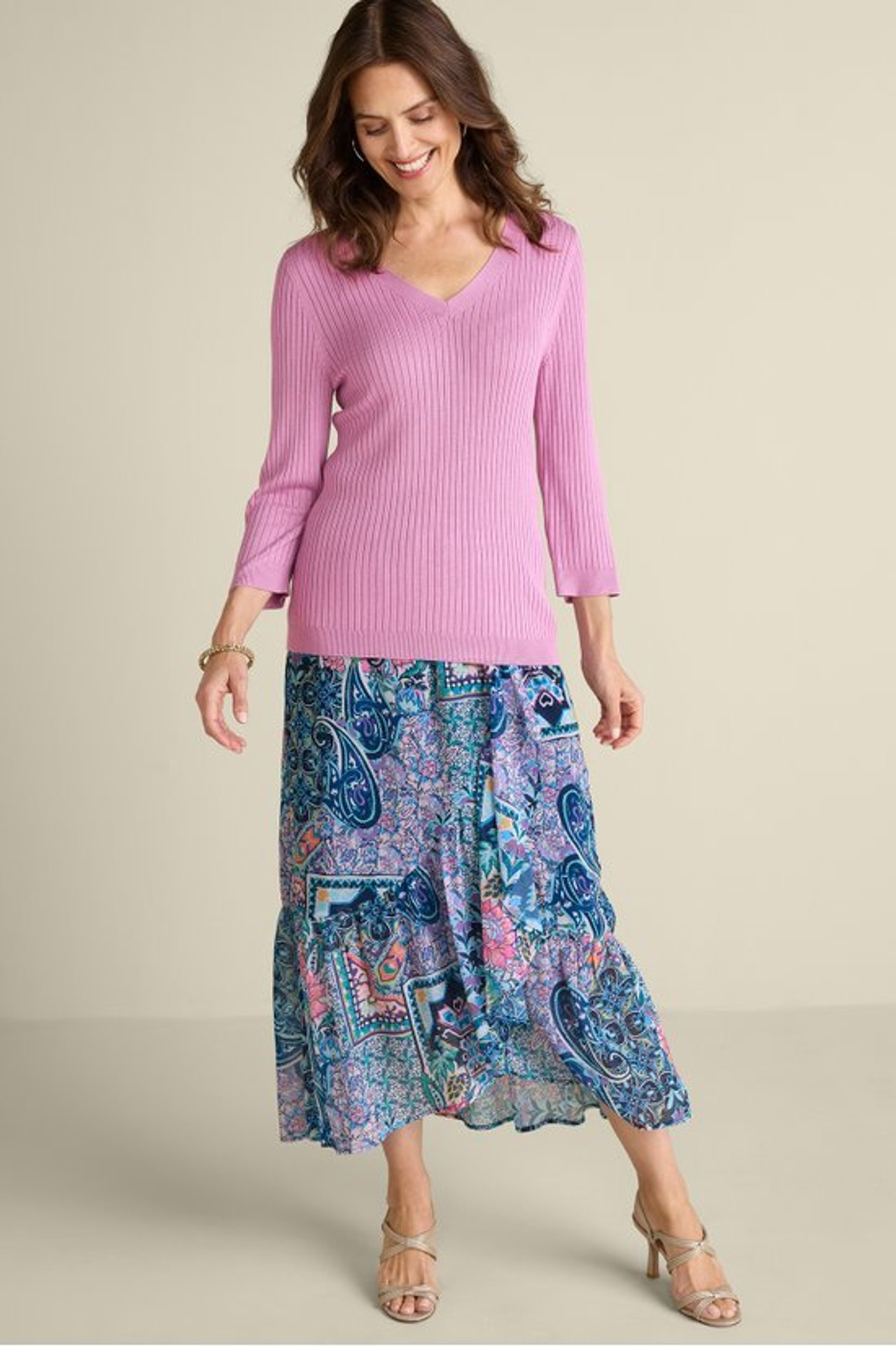 Sumarti Midi Skirt - Soft Surroundings Outlet