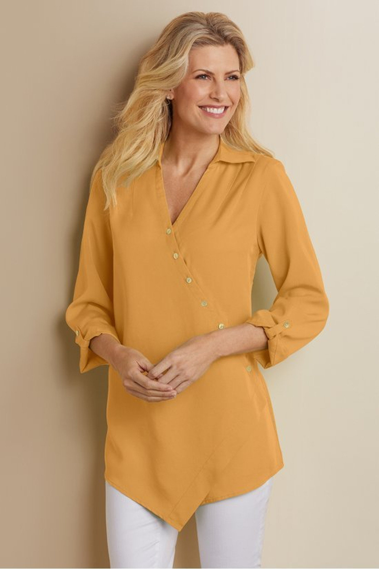 Washed TENCEL™ Tunic - Soft Surroundings Outlet