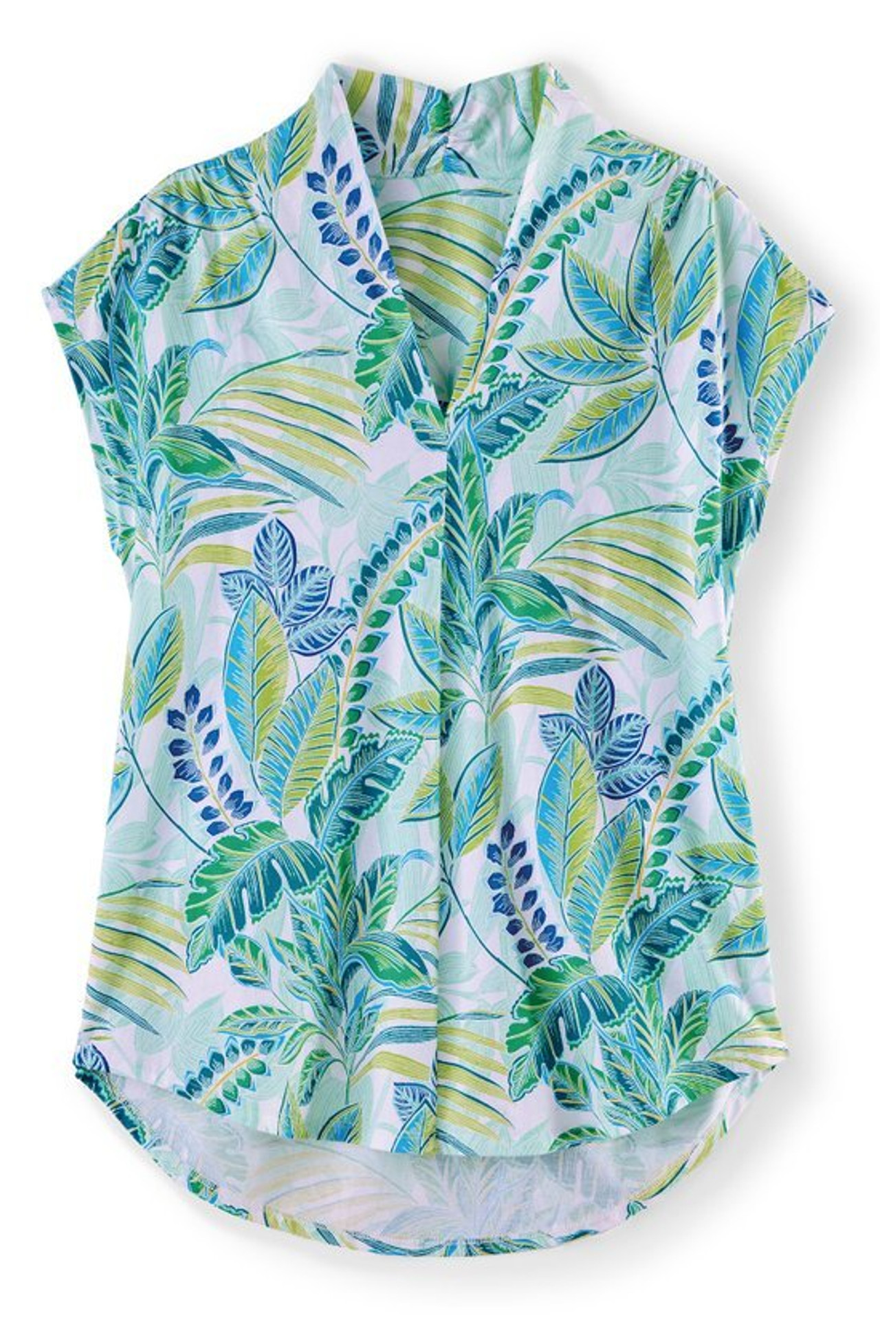Twilight Luau Printed Tunic - Soft Surroundings Outlet