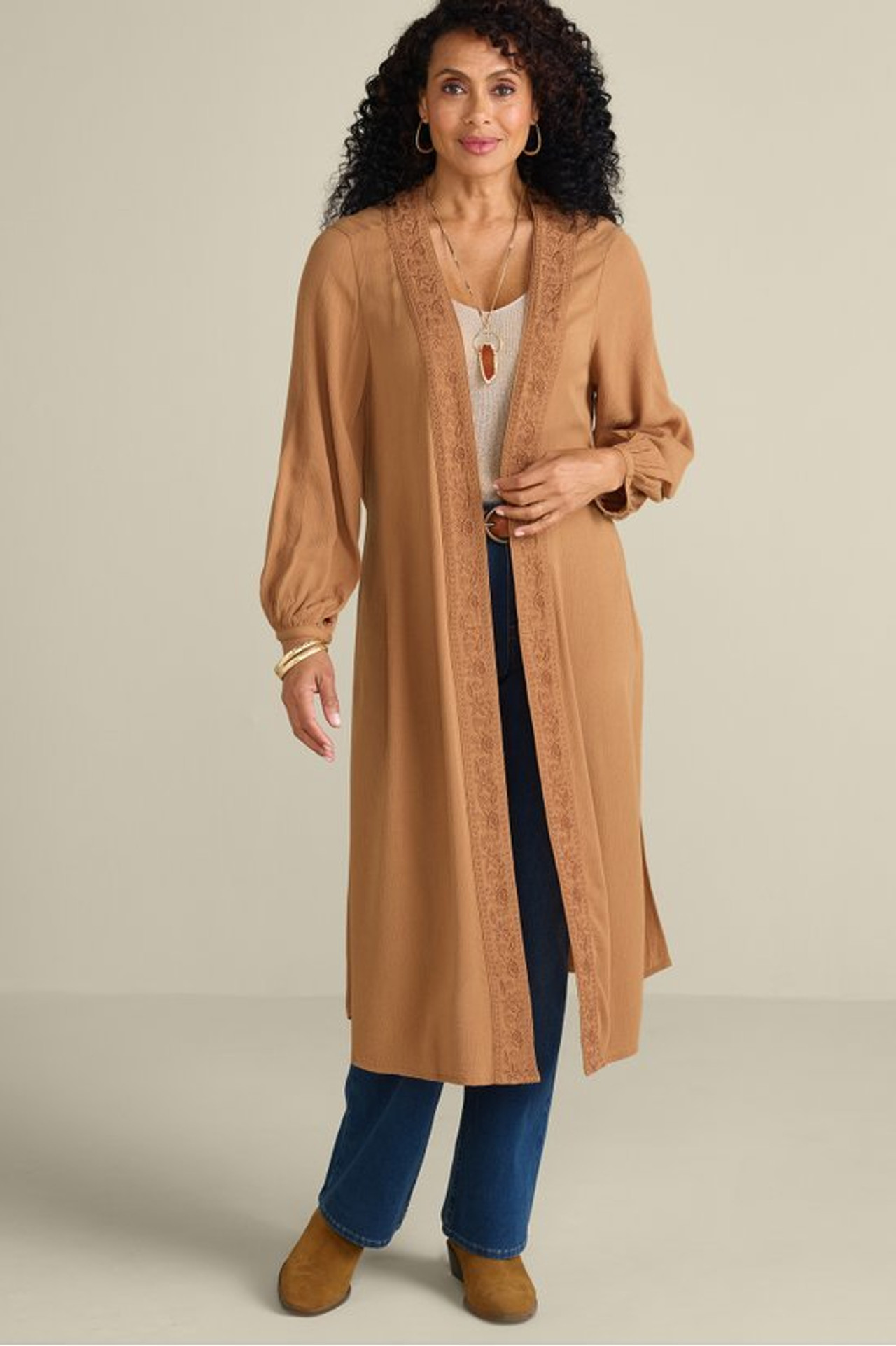 Megara Gauze Topper - Soft Surroundings Outlet