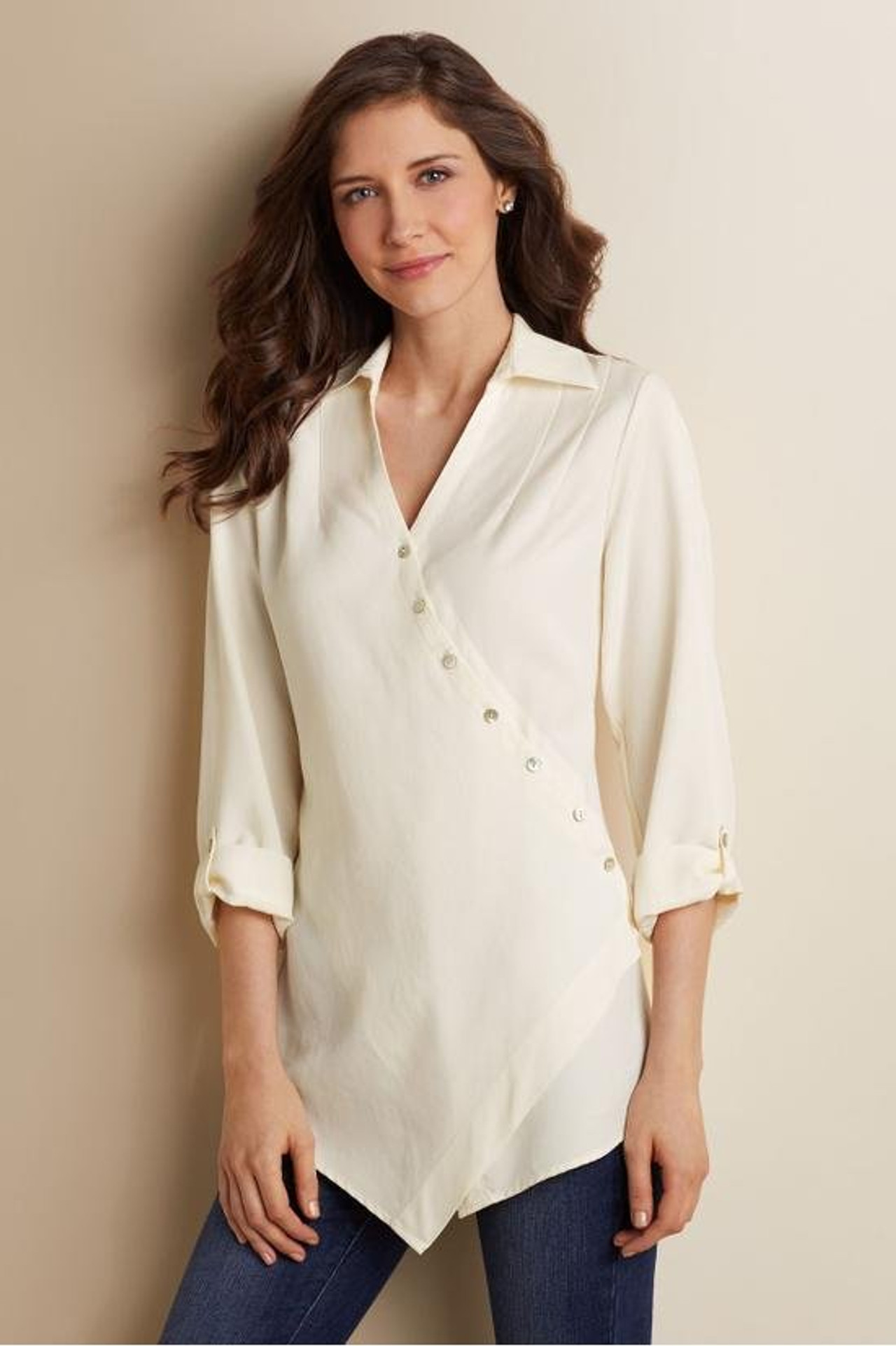 Washed TENCEL™ Tunic - Soft Surroundings Outlet