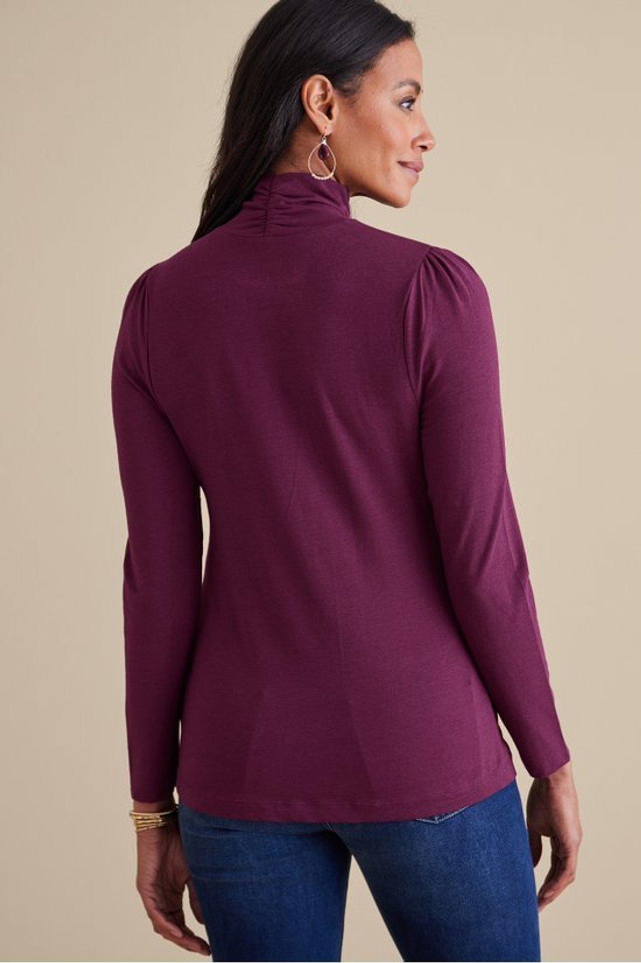 Emme Turtleneck Top - Soft Surroundings Outlet