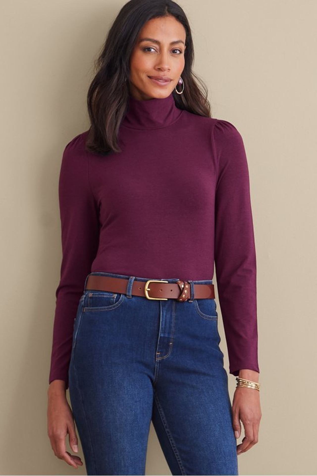 Emme Turtleneck Top - Soft Surroundings Outlet