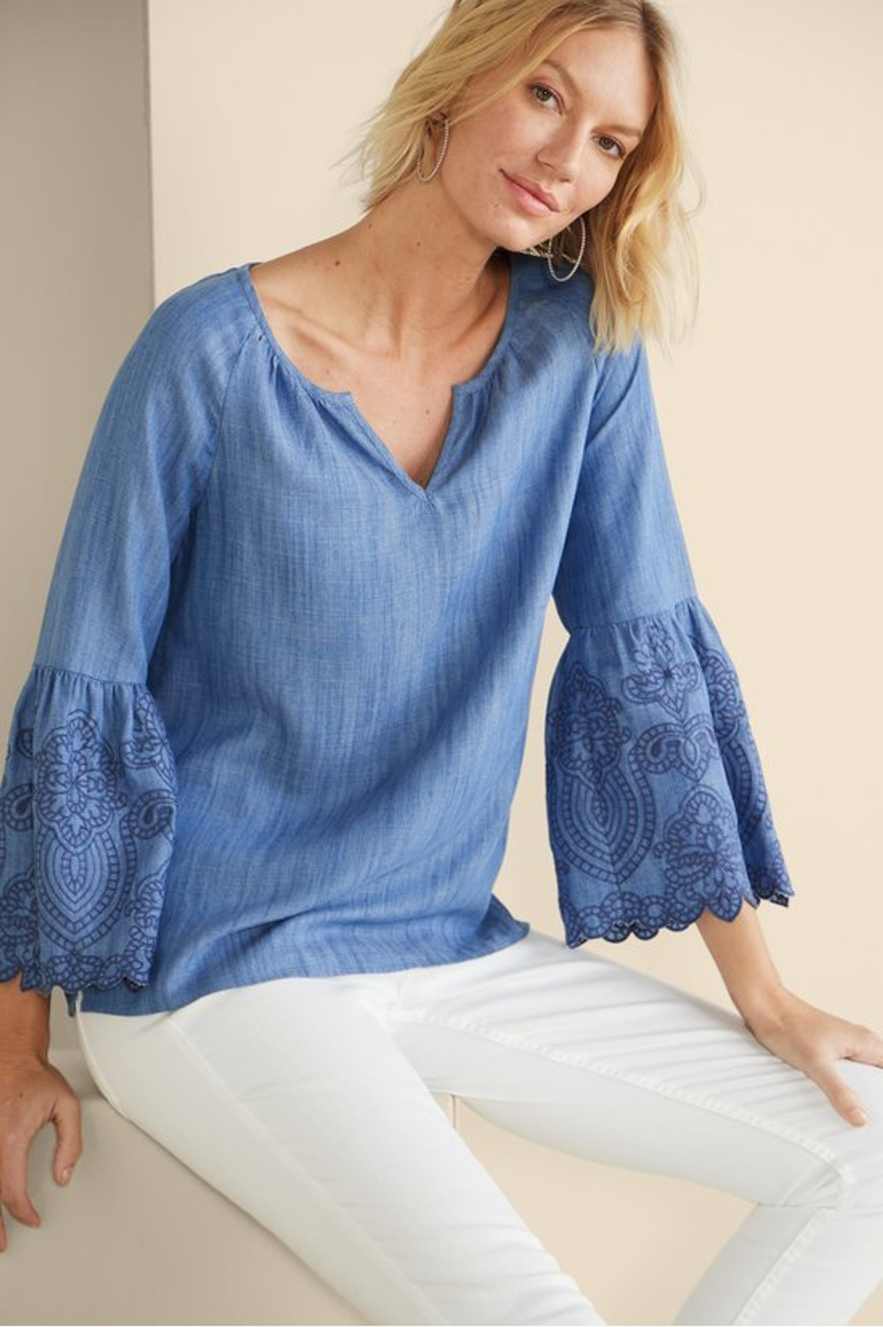 Misty TENCEL™ Shirt - Soft Surroundings Outlet