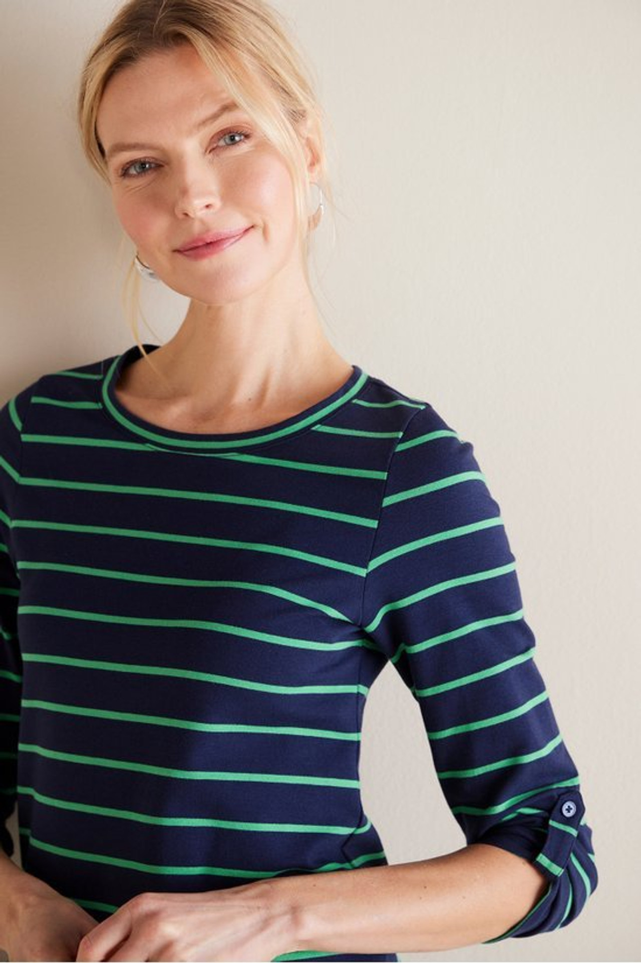 Fina French Terry Tee - Soft Surroundings Outlet