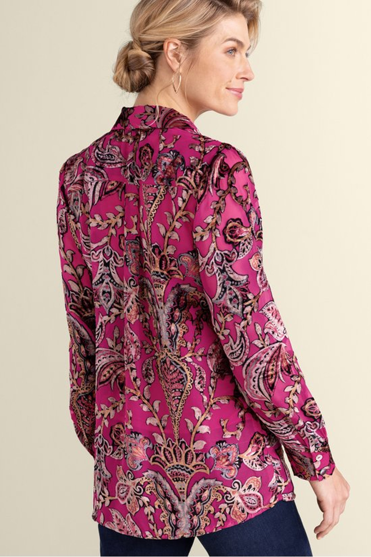 Bellarosa Velvet Tunic - Soft Surroundings Outlet