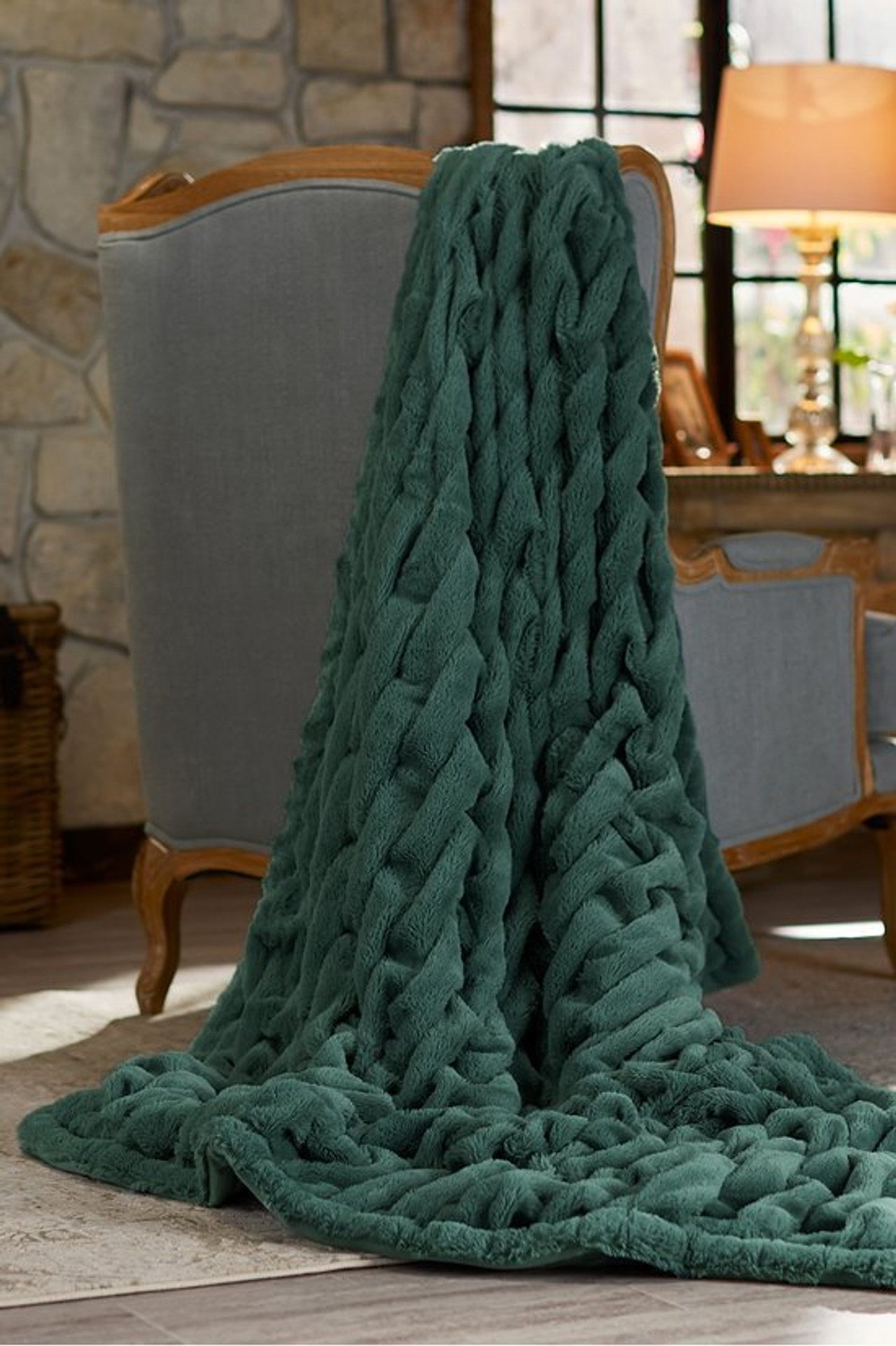 La Parisienne Faux Fur Throw - Soft Surroundings Outlet