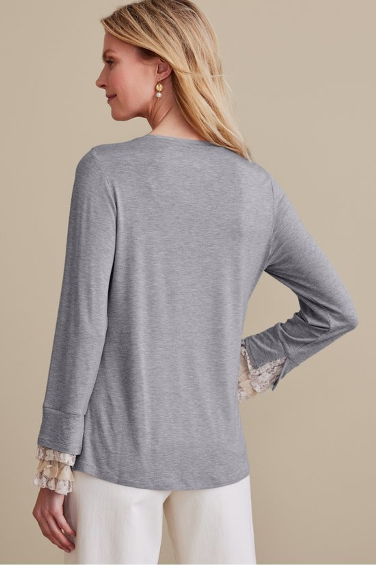 Ella Lace Top - Soft Surroundings Outlet