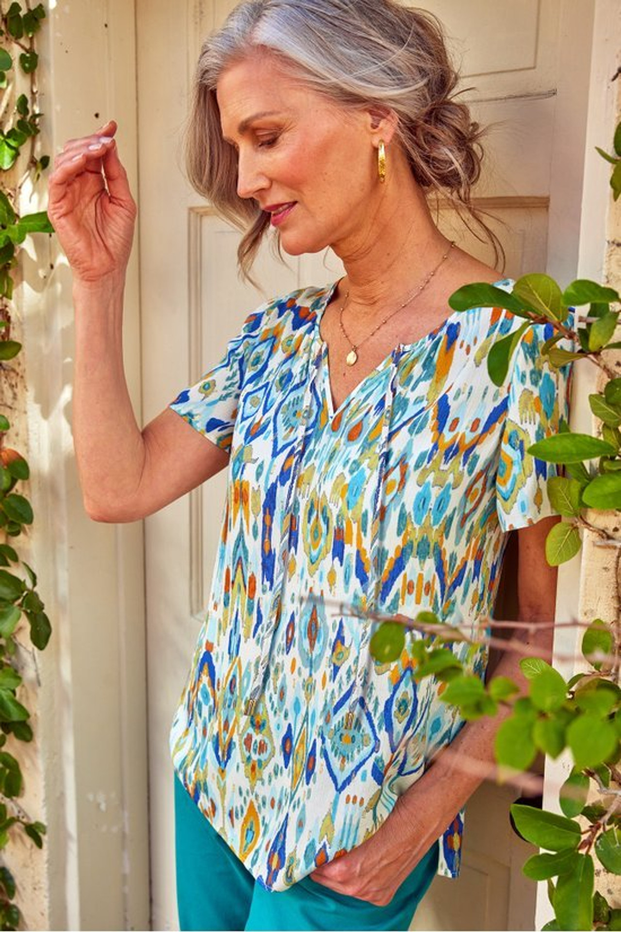 Francesca Top - Soft Surroundings Outlet