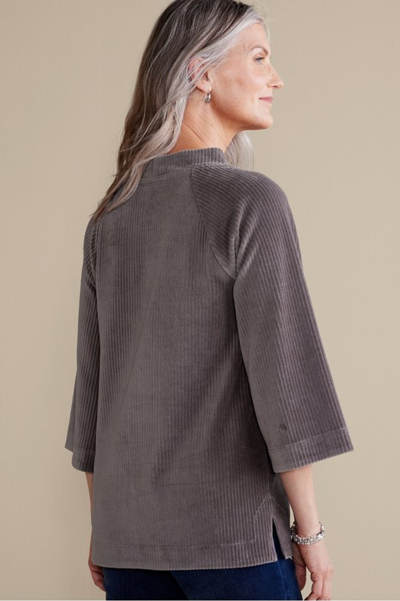 Samina Corduroy Pullover - Soft Surroundings Outlet