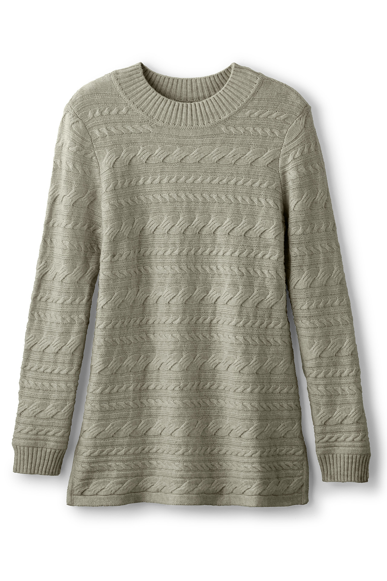 Alena Cable Sweater Tunic - Soft Surroundings Outlet