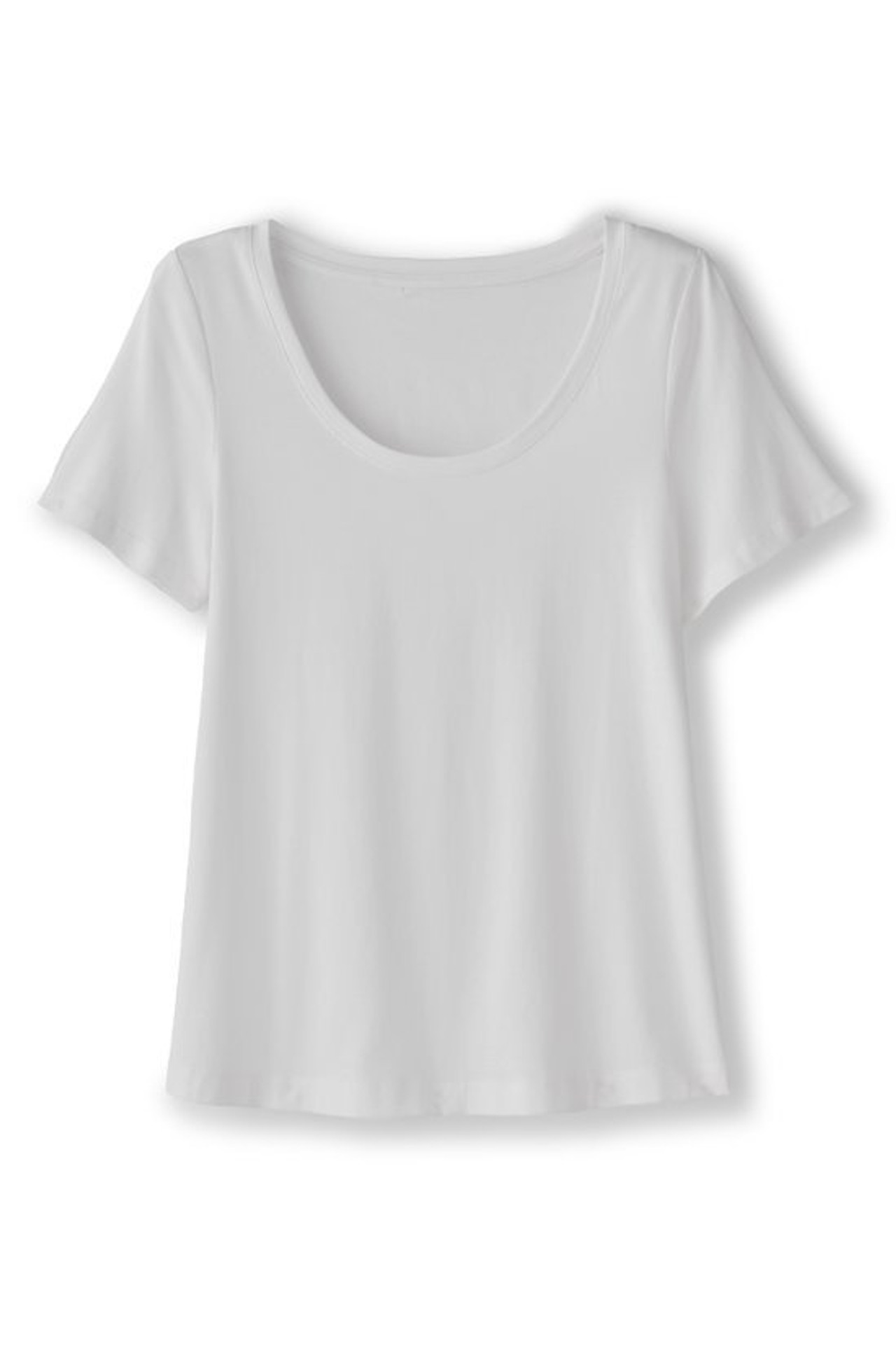 SoftEssential™ Supima® Short Sleeve Tee - Soft Surroundings Outlet