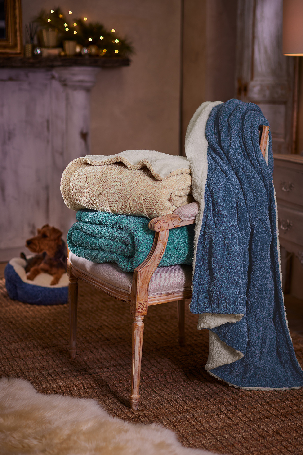Cecilia Chenille Throw - Soft Surroundings Outlet