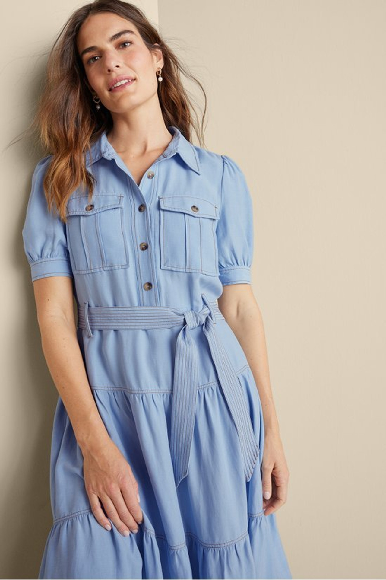 Tenley Midi Dress - Soft Surroundings Outlet