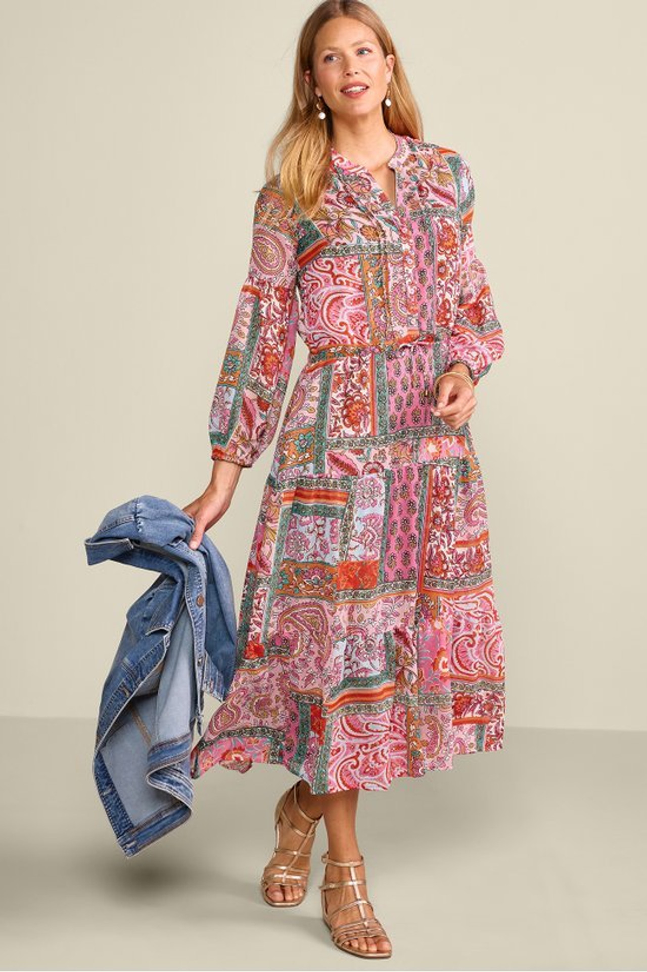 Drea Midi Dress - Soft Surroundings Outlet