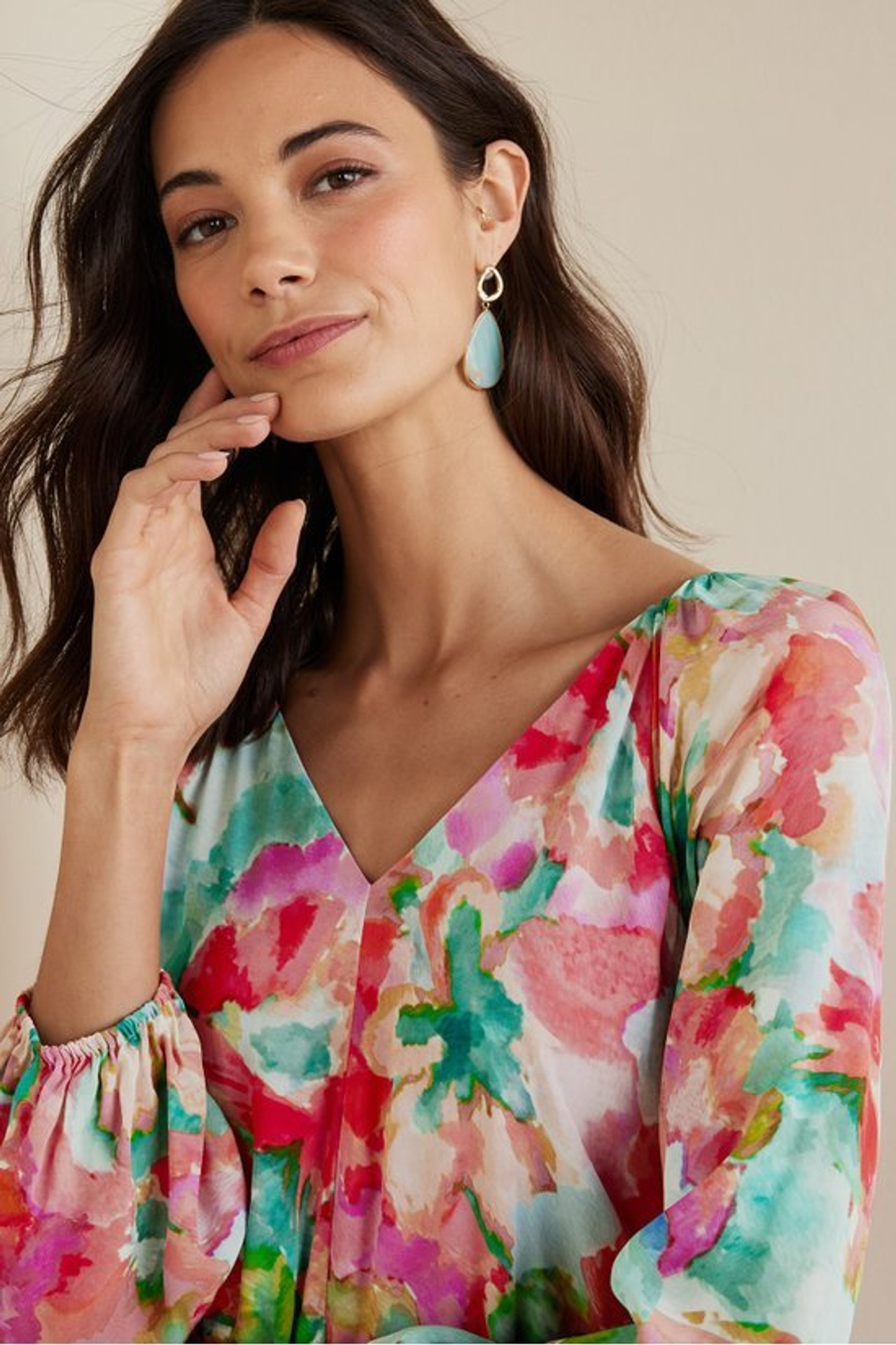 Evalina Maxi Dress - Soft Surroundings Outlet