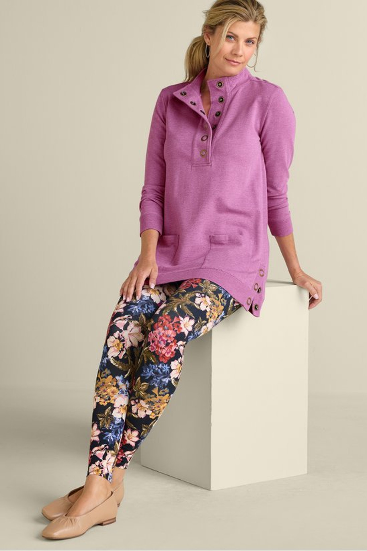 Lakshmi Pullover Tunic - Soft Surroundings Outlet