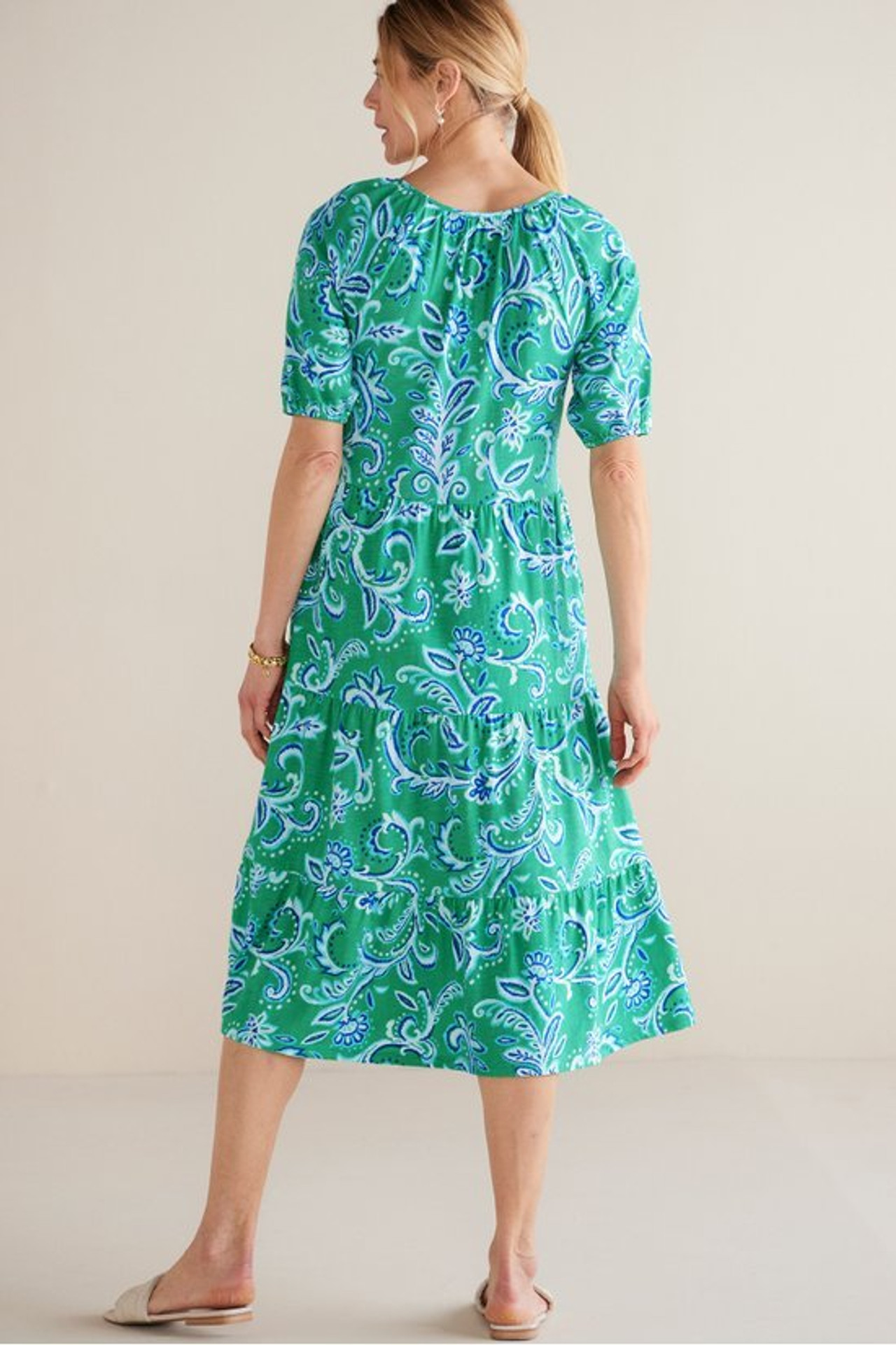 Ilana Midi Dress - Soft Surroundings Outlet