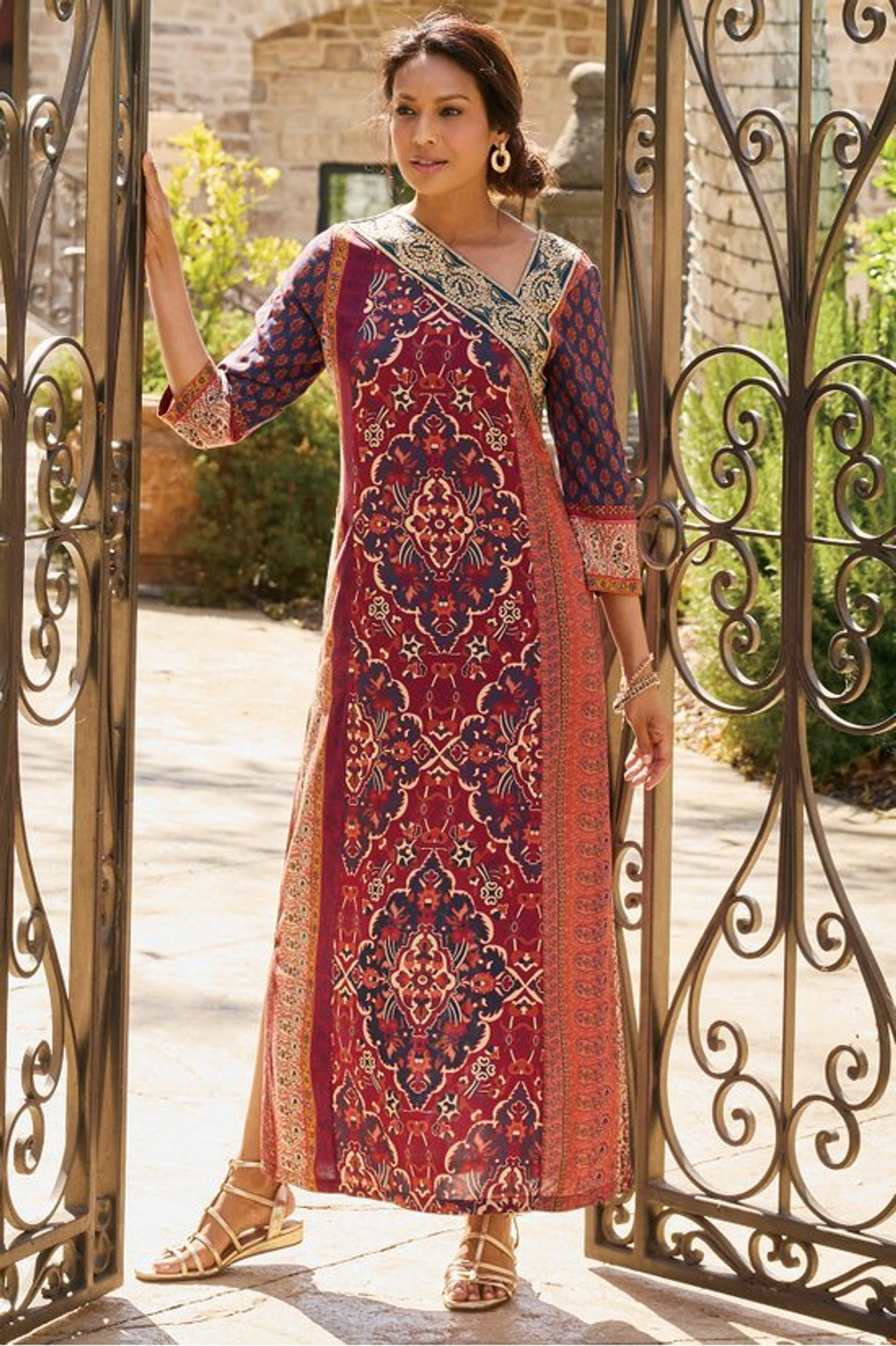 Cindra Maxi Dress - Soft Surroundings Outlet